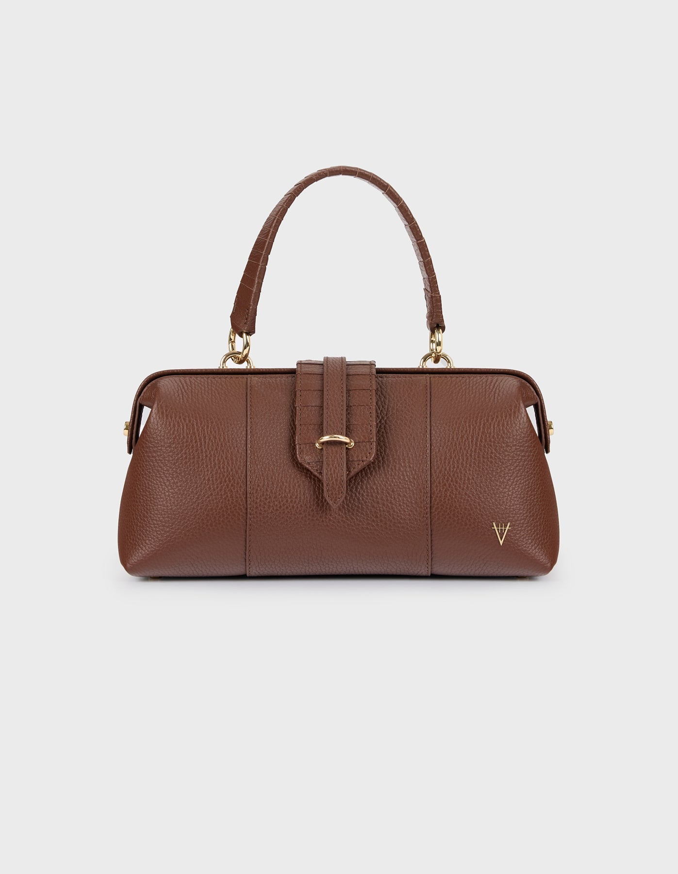Hiva Atelier | Nubes Doctor Bag NUTSHELL | Beautiful and Versatile Leather Accessories