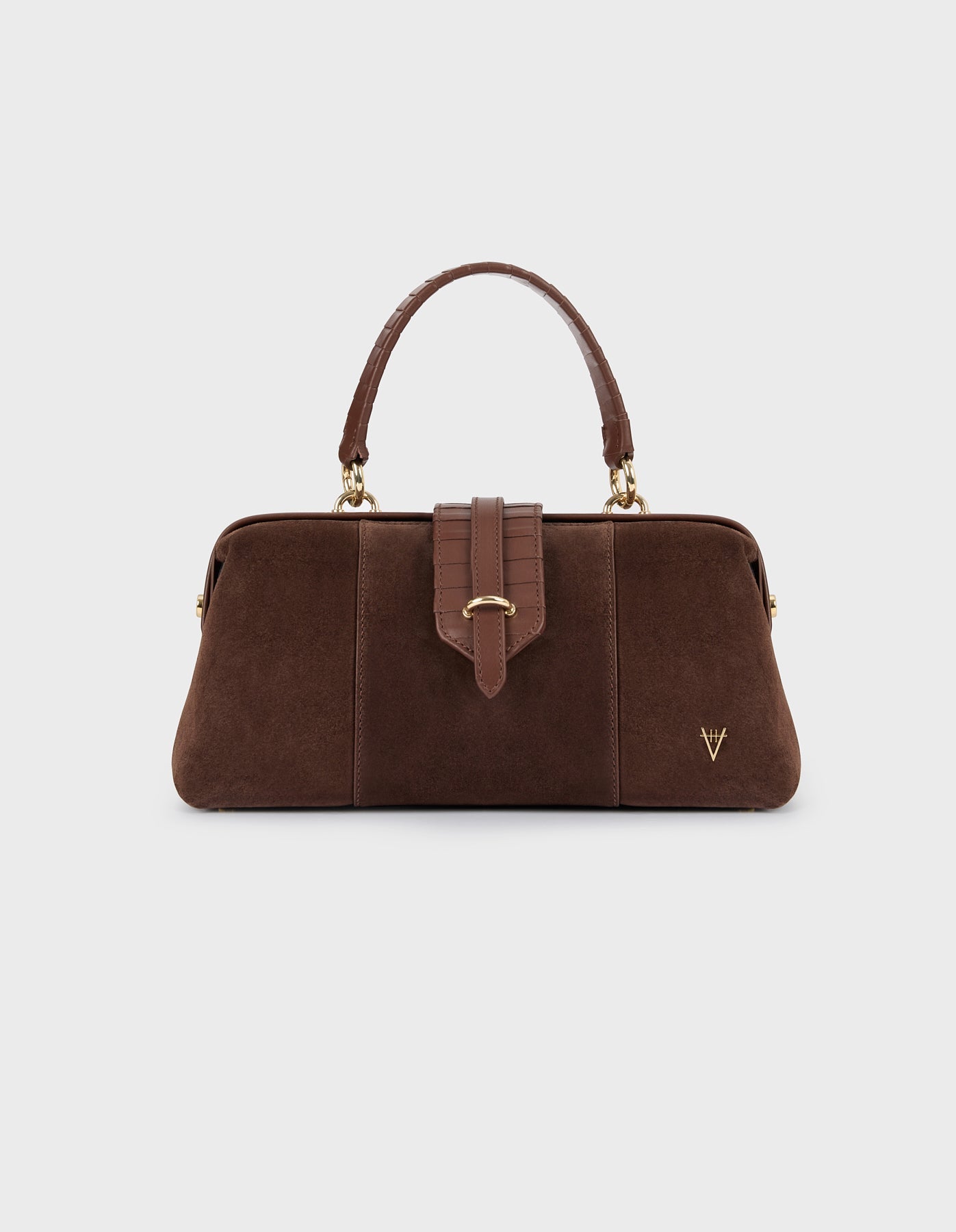 Hiva Atelier | Nubes Doctor Bag NUTSHELL SUEDE | Beautiful and Versatile Leather Accessories