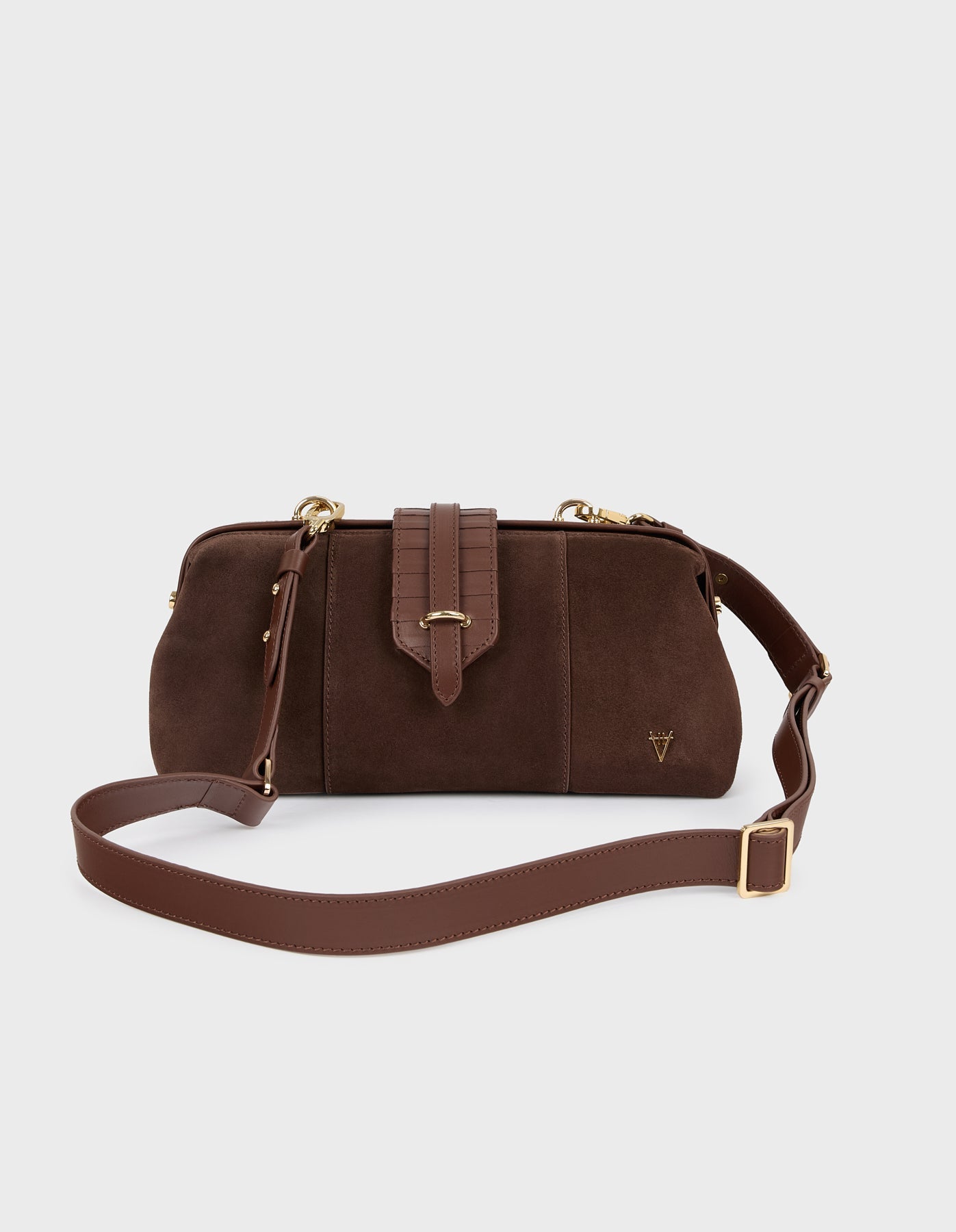 Hiva Atelier | Nubes Doctor Bag NUTSHELL SUEDE | Beautiful and Versatile Leather Accessories