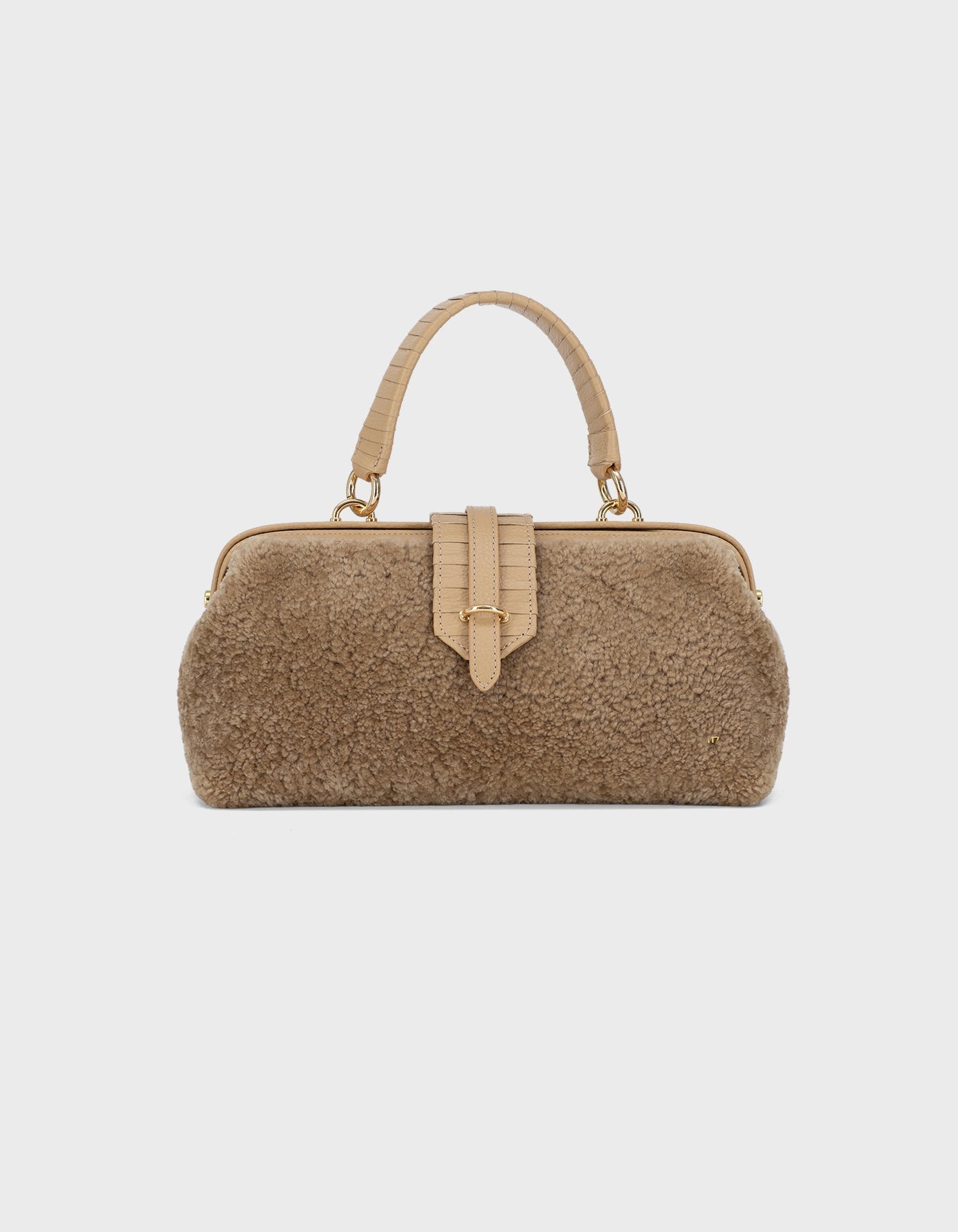 Hiva Atelier | Nubes Doctor Bag BISCUIT | Beautiful and Versatile Leather Accessories