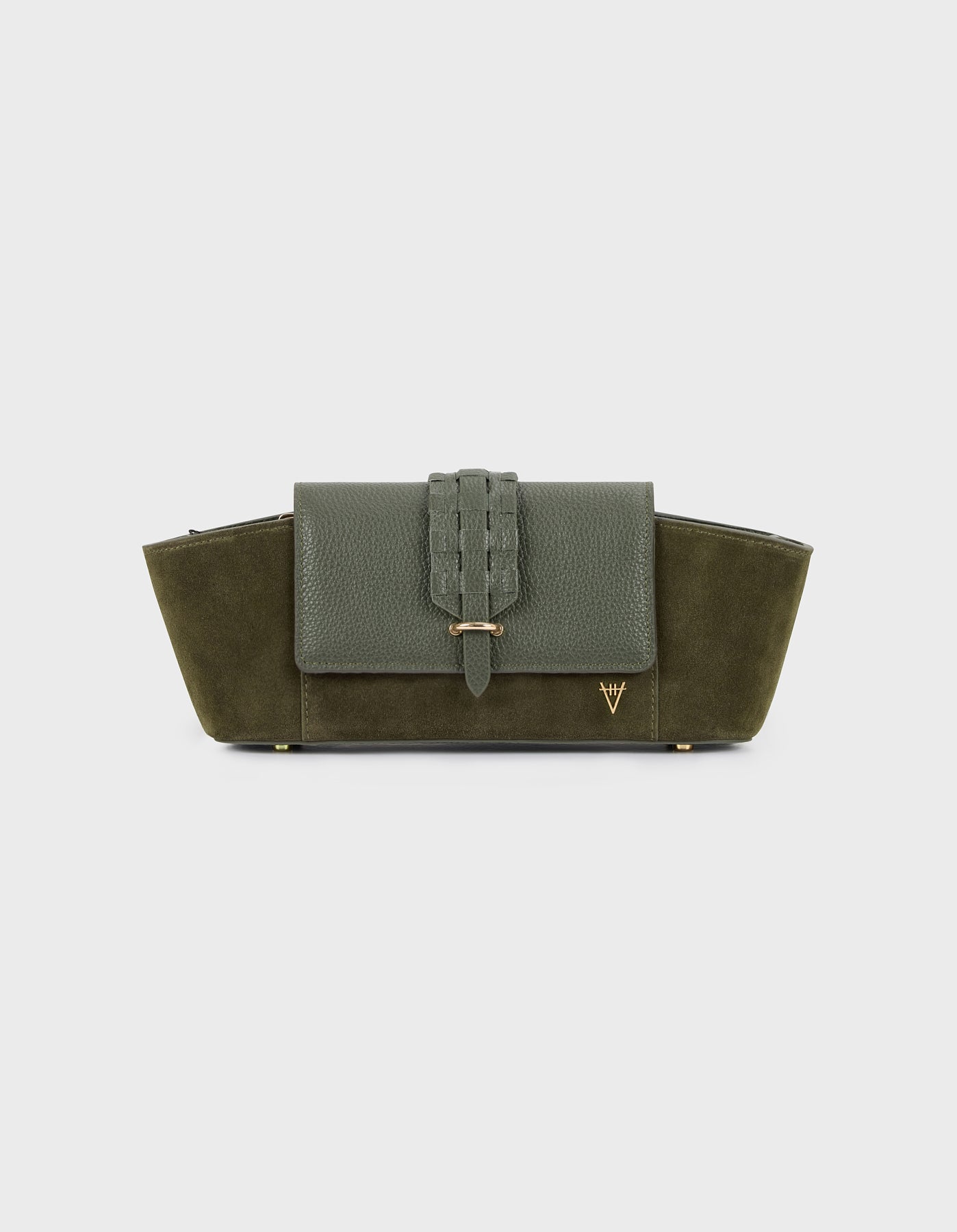 HiVa Atelier | Navis Shoulder Bag KHAKI | Beautiful and Versatile Leather Accessories