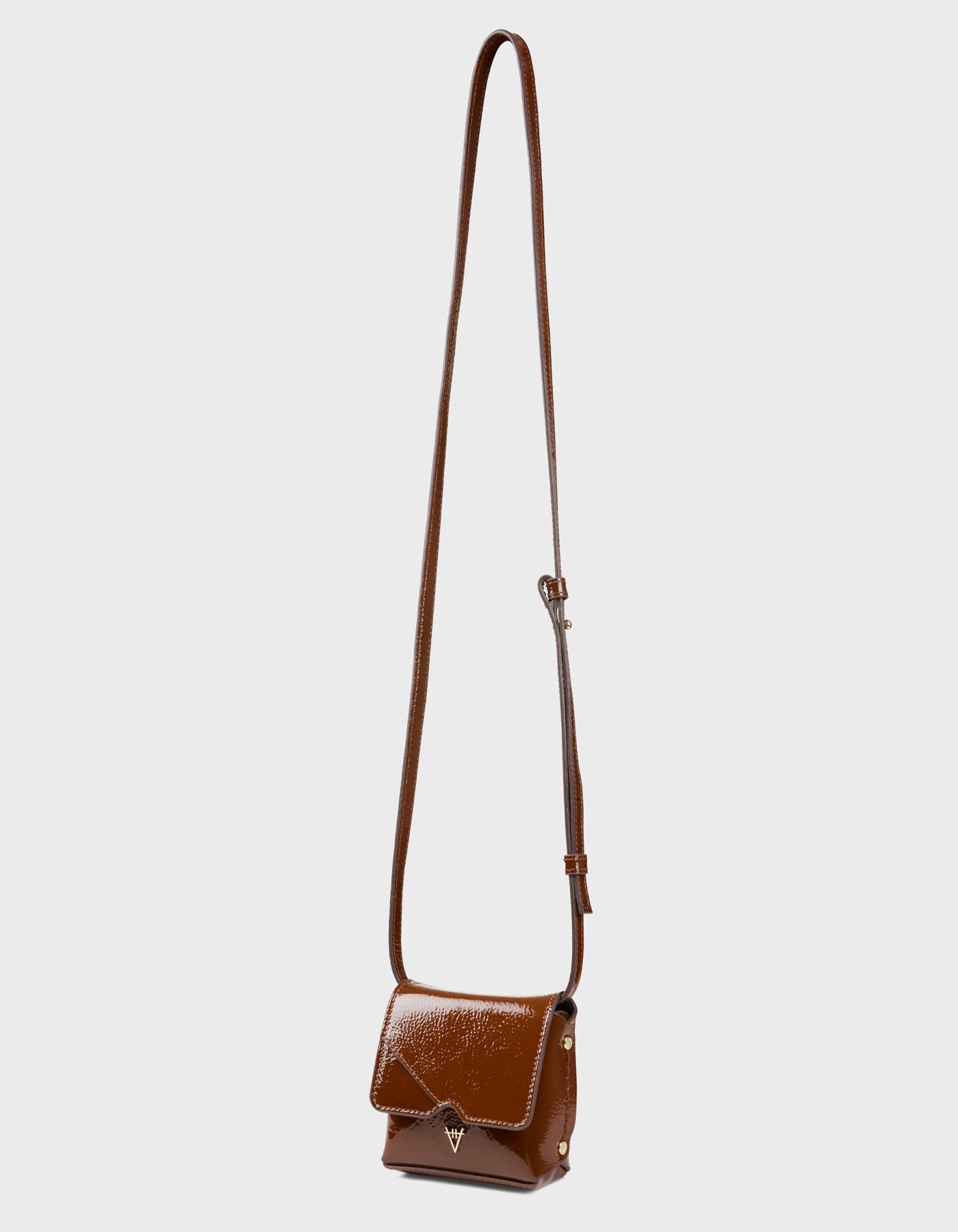 HiVa Atelier | Micro Mare Shoulder & Waist Bag WOOD | Her Tarza Uygun Deri Aksesuarlar