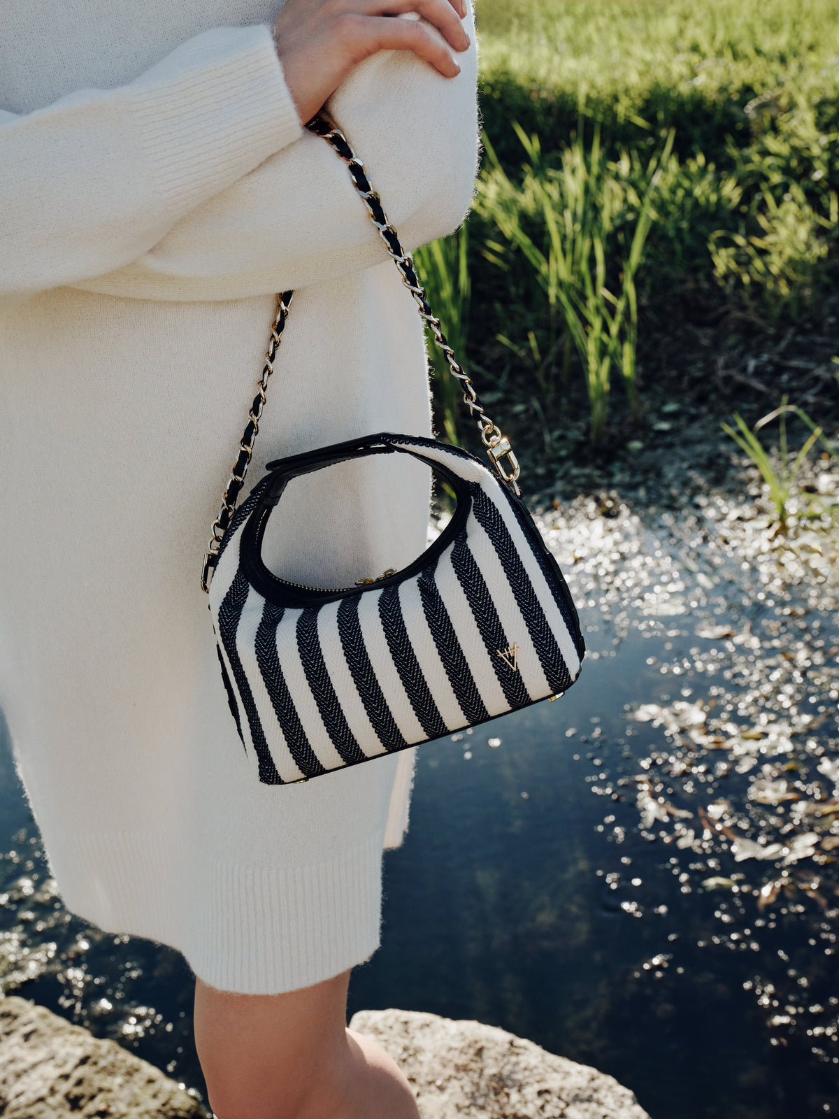 HiVa Atelier | Mini Croissant | Beautiful and Versatile Leather Accessories