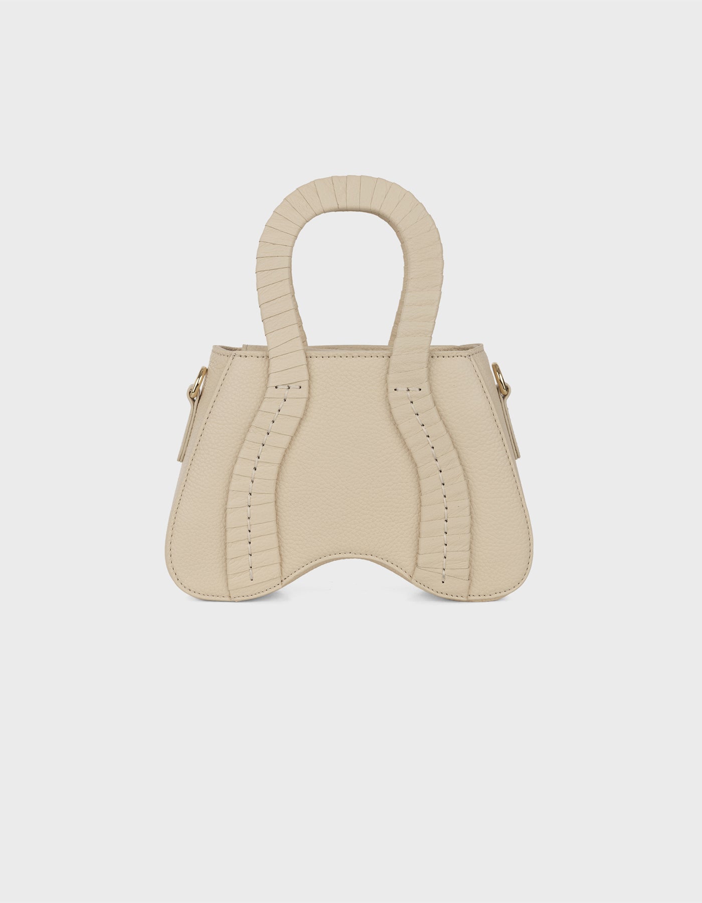 Hiva Atelier | Pera Mini Shoulder Bag BONE | Her Tarza Uygun Deri Aksesuarlar