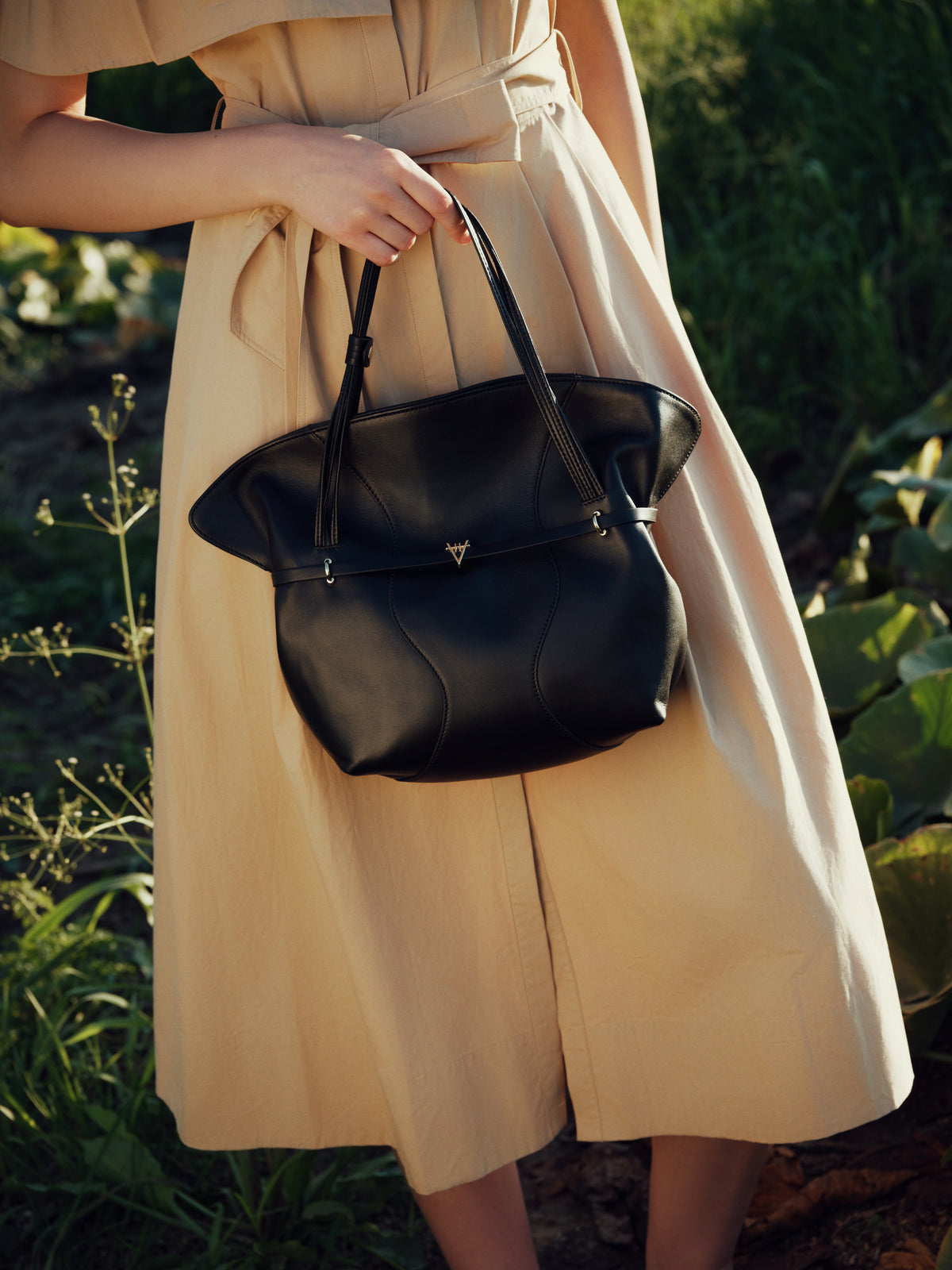 HiVa Atelier | Vela Soft Wing Shoulder Bag | Beautiful and Versatile Leather Accessories