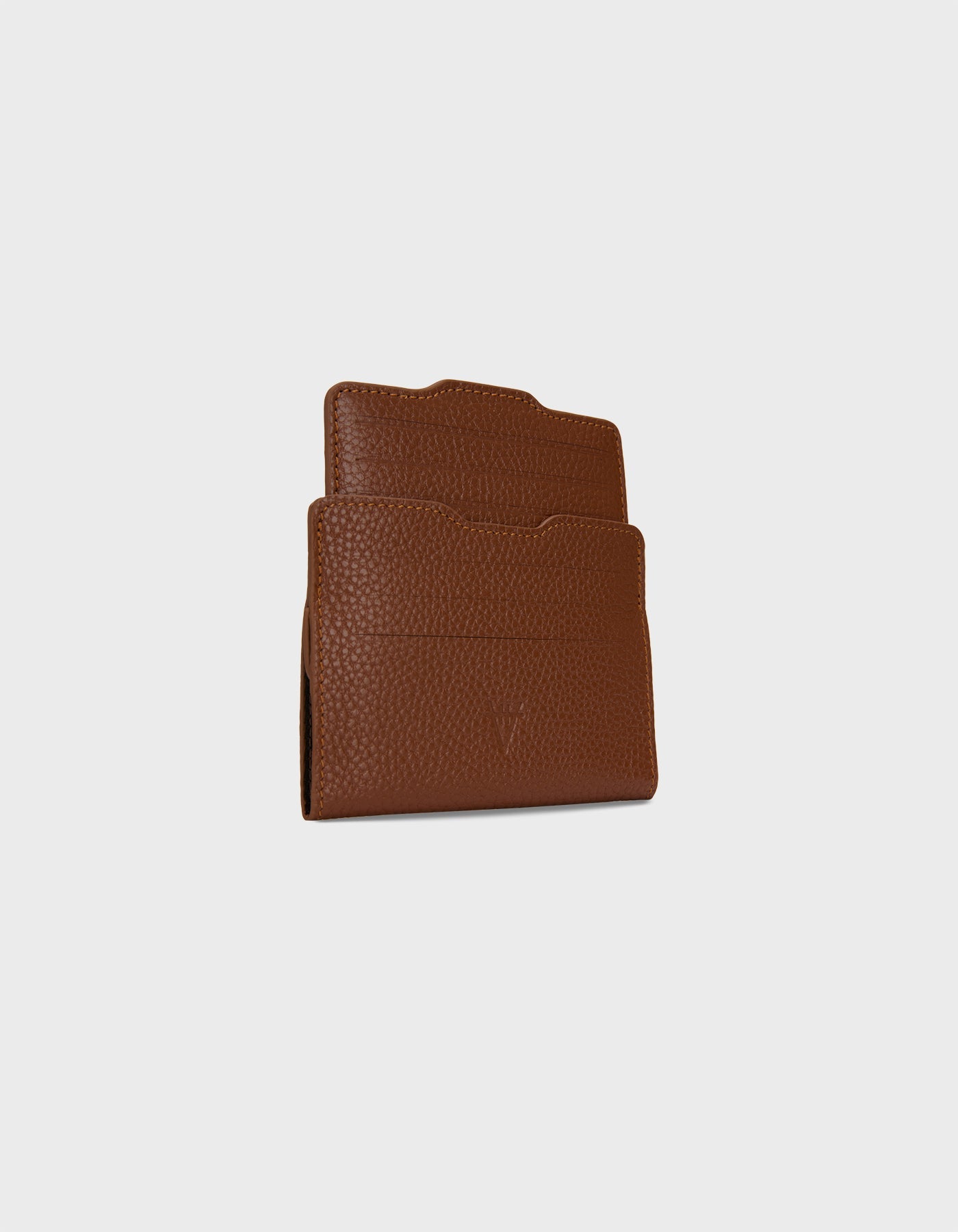 Hiva Atelier | Double Card Holder WOOD | Beautiful and Versatile Leather Accessories