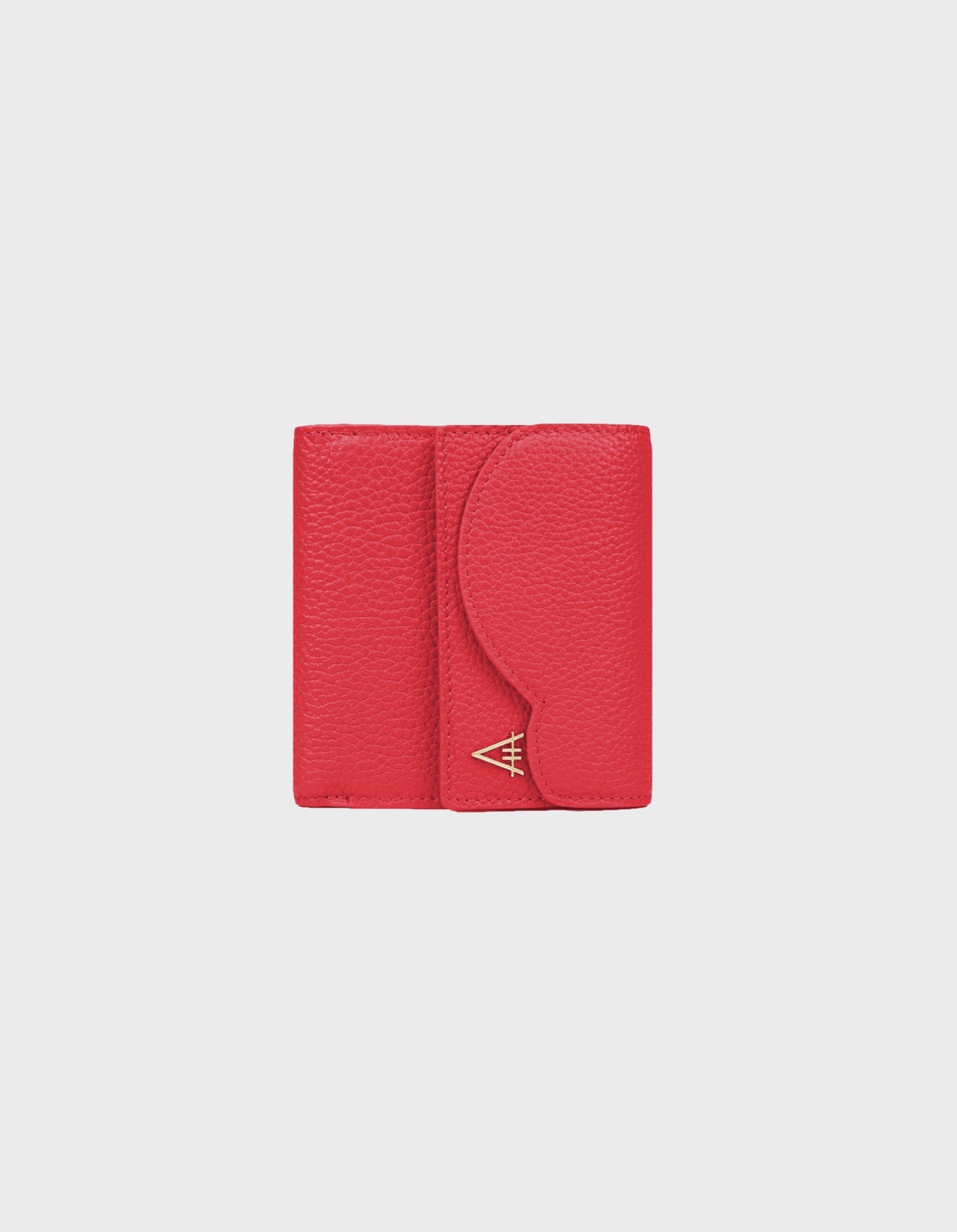HiVa Atelier | Larus Compact Wallet RED | Beautiful and Versatile Leather Accessories