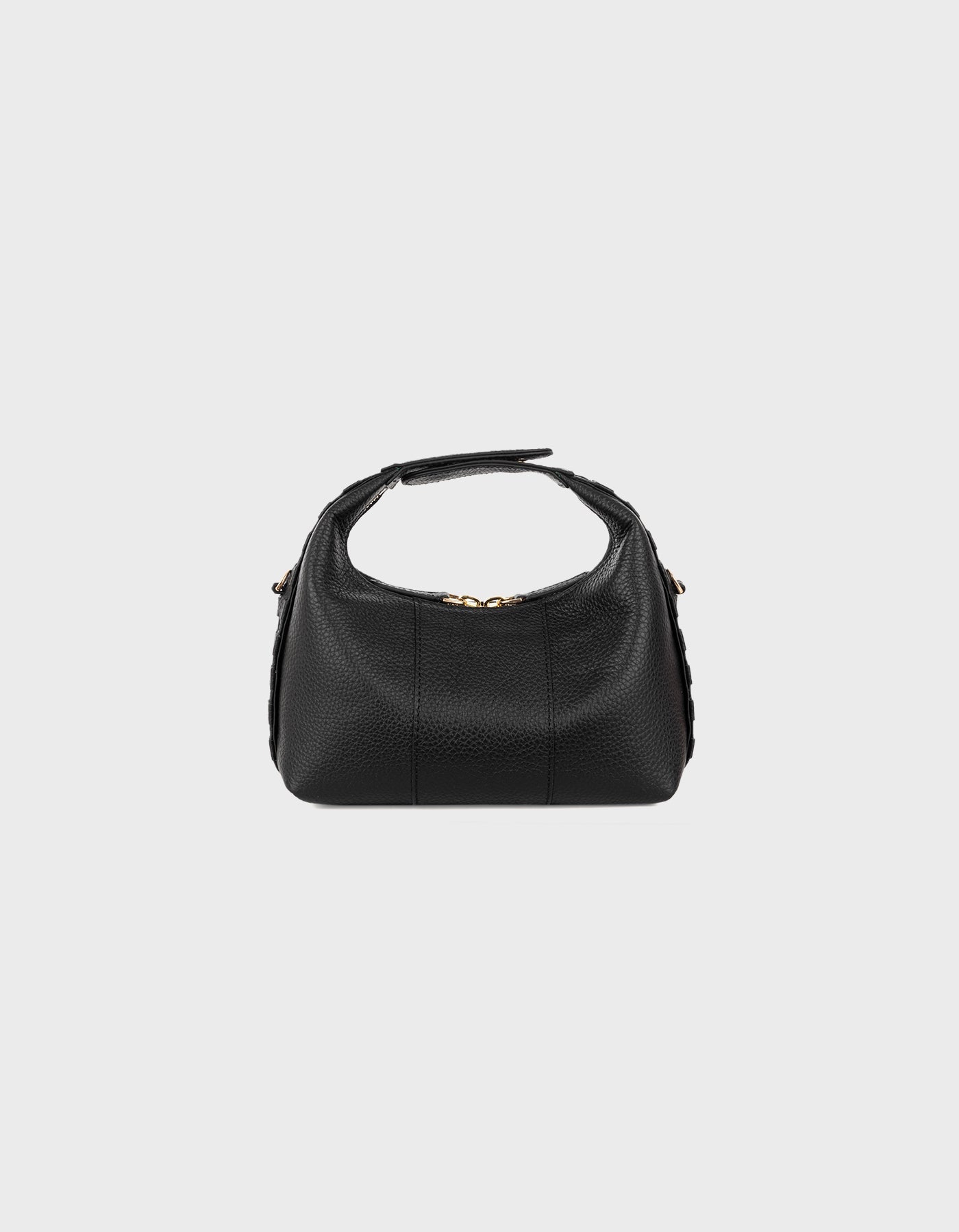 Hiva Atelier | Mini Croissant Black | Beautiful and Versatile Leather Accessories