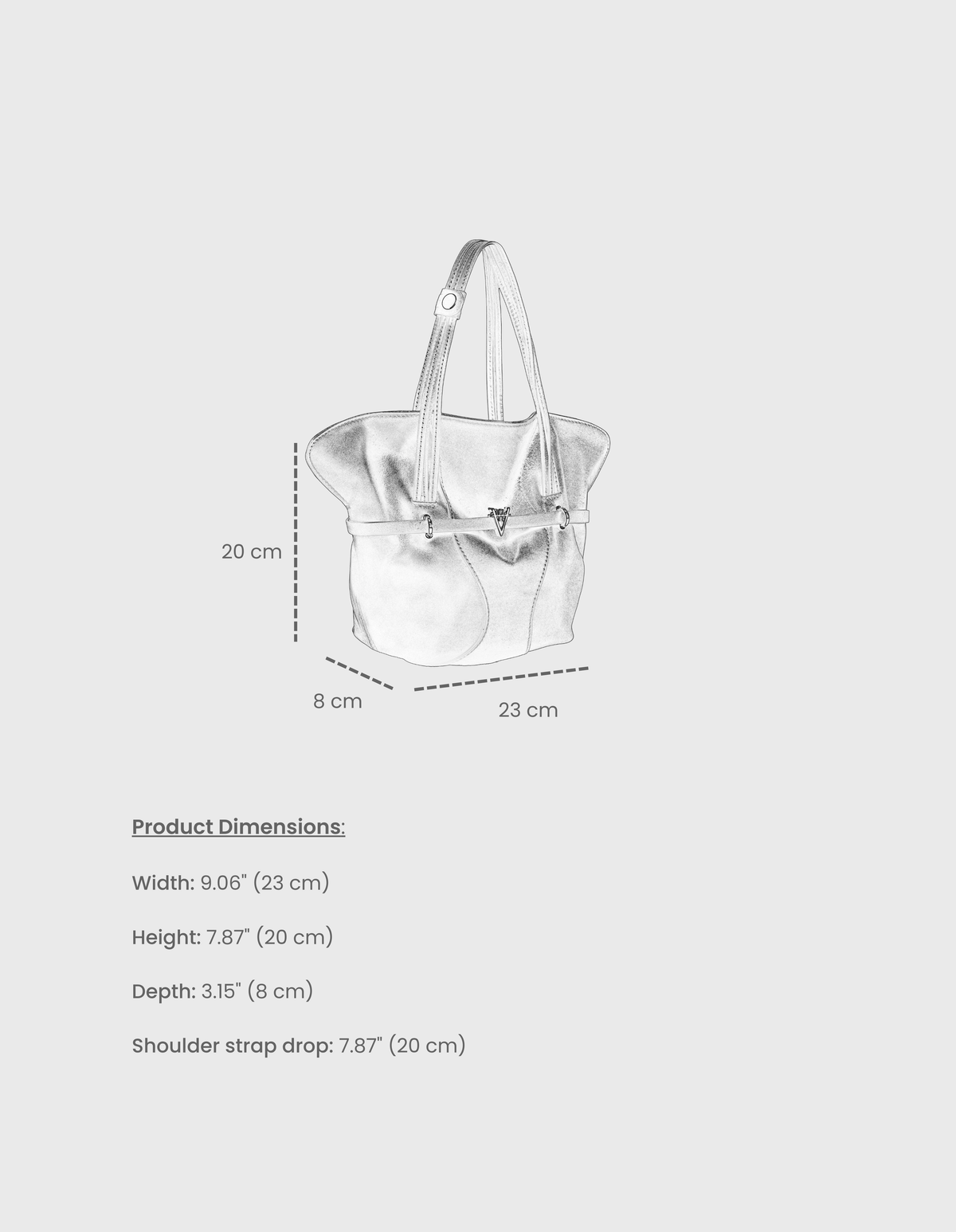 HiVa Atelier | Vela Mini Soft Wing Shoulder Bag | Beautiful and Versatile Leather Accessories