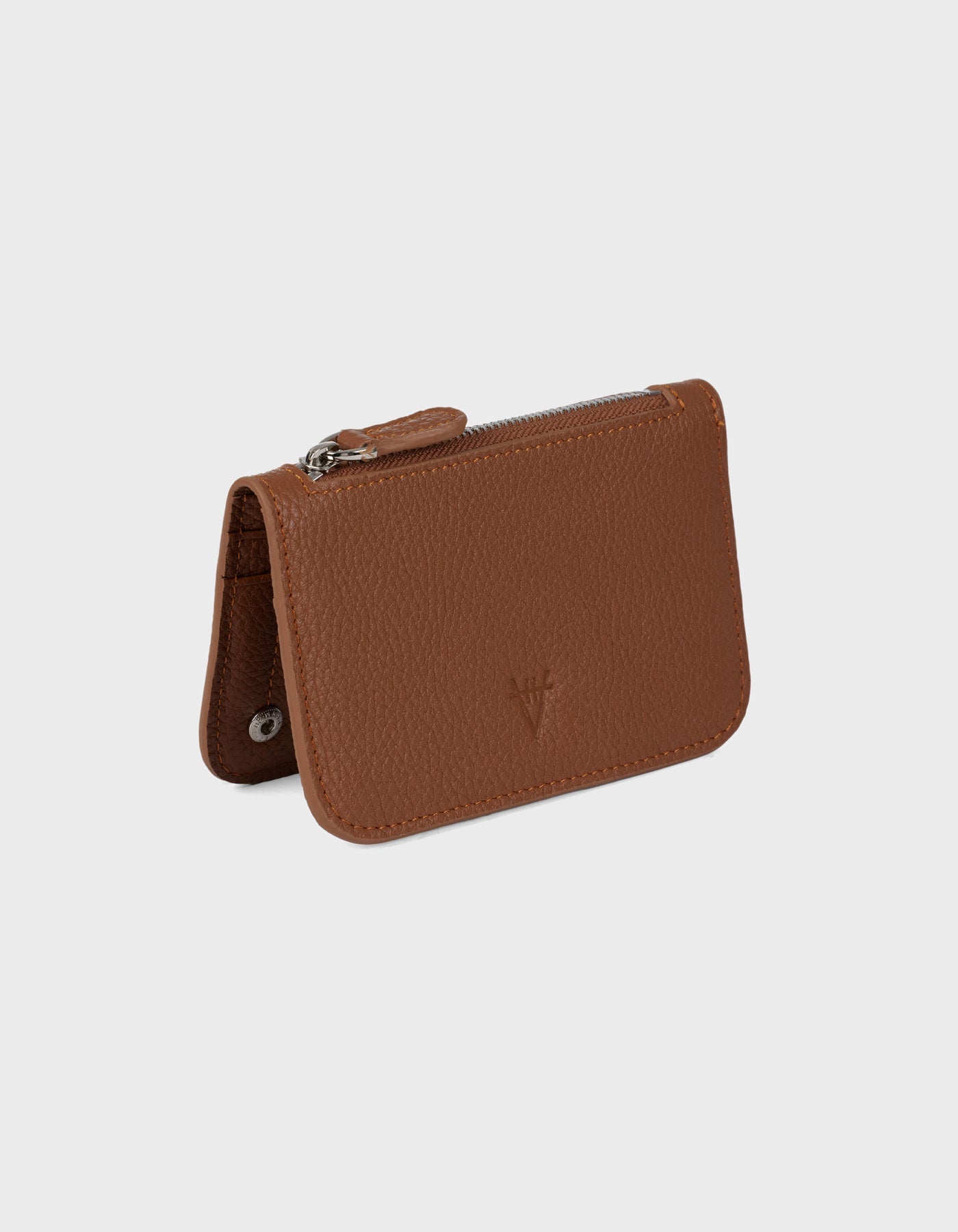 Hiva Atelier | Alae Coin Purse & Card Holder Wood | Beautiful and Versatile Leather Accessories