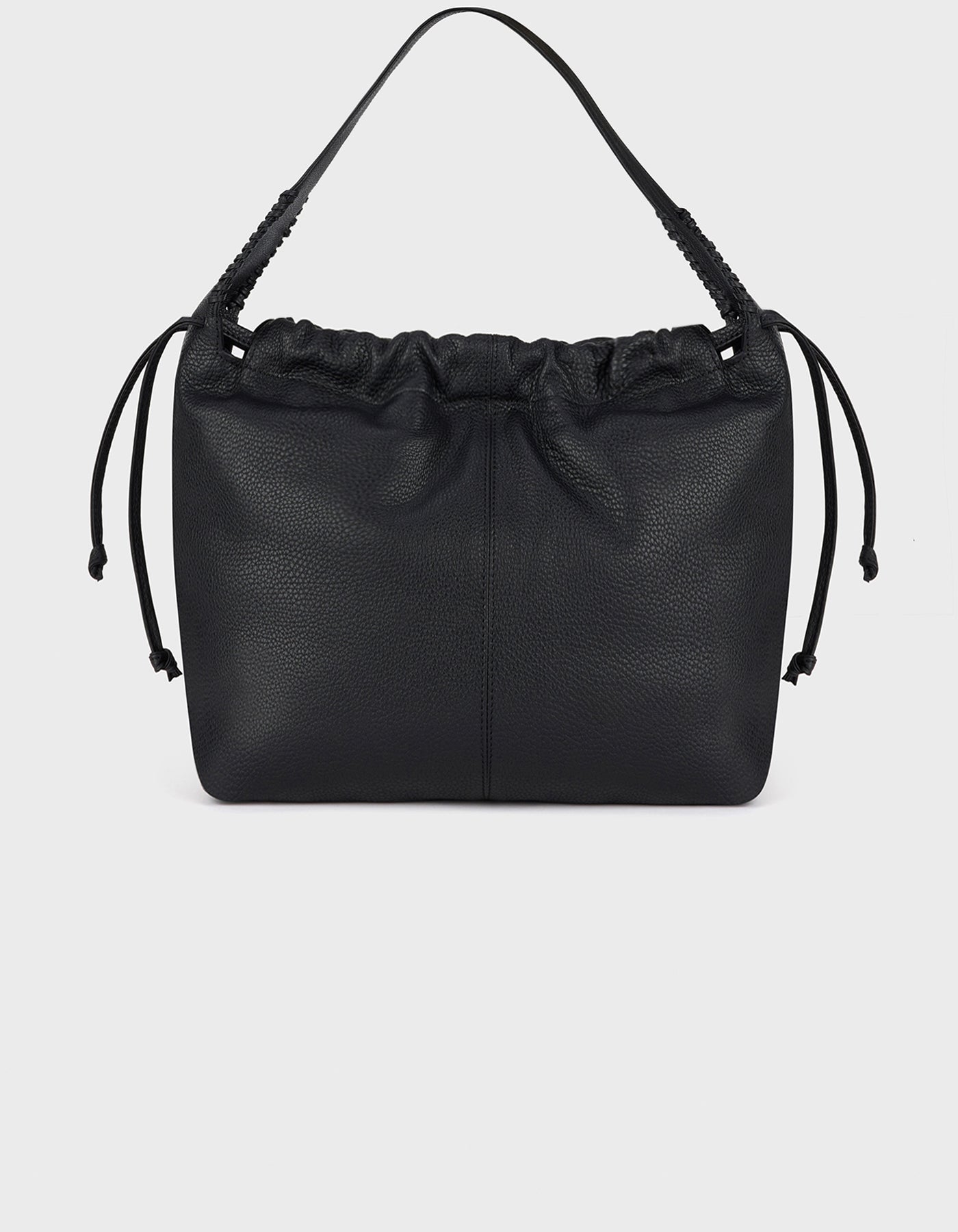 Hiva Atelier | All Day Shopping Bag Black | Beautiful and Versatile Leather Accessories