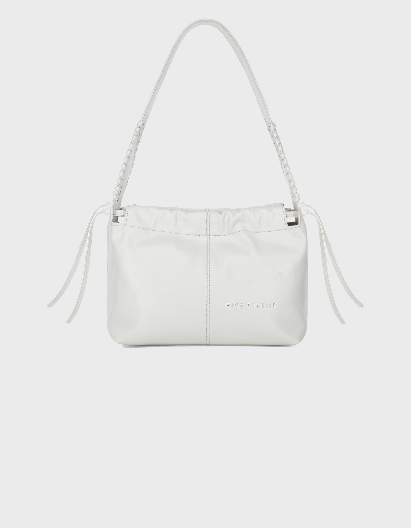 Hiva Atelier | All Day Mini Bucket Bag Chalk | Beautiful and Versatile Leather Accessories