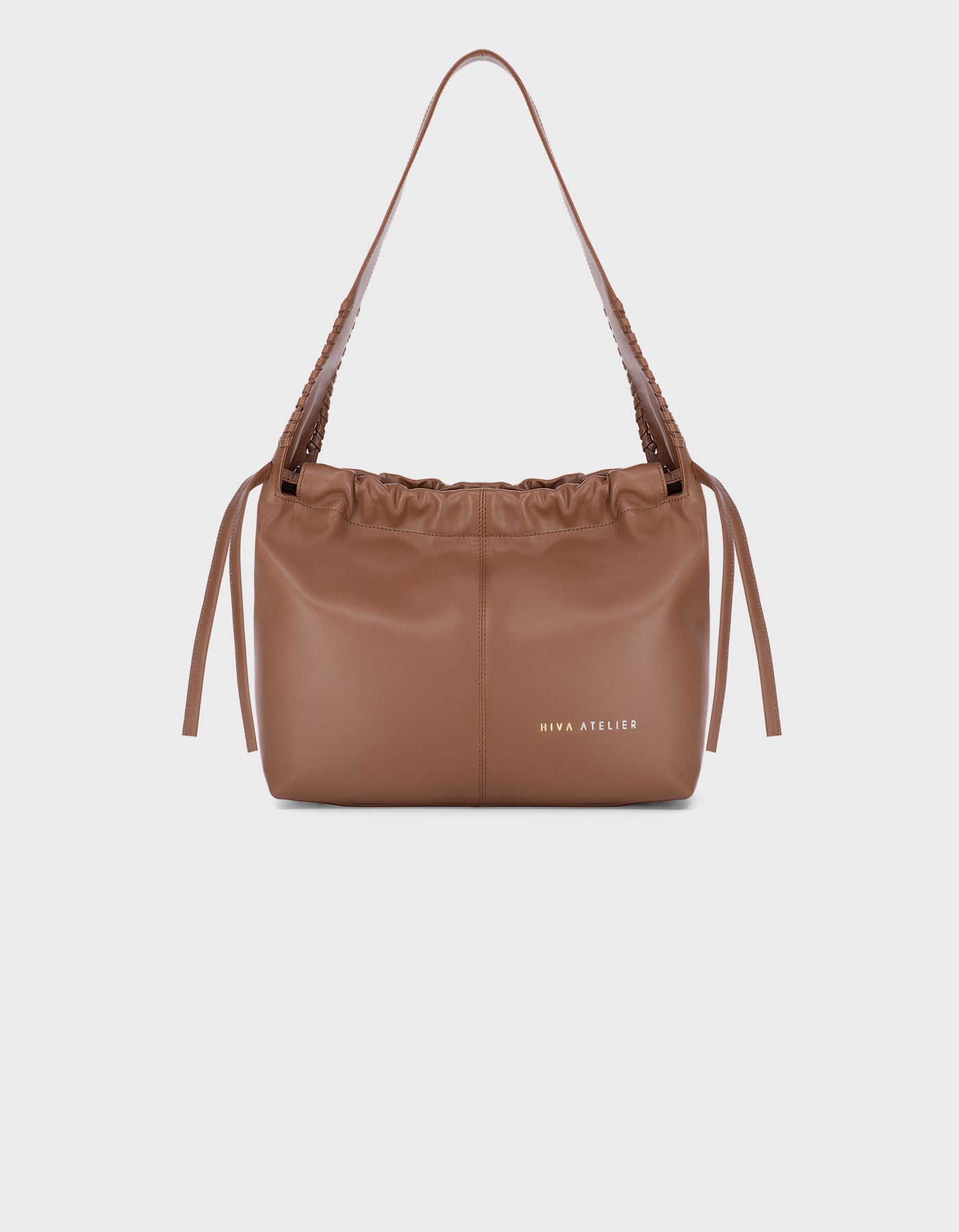 Hiva Atelier | All Day Mini Bucket Bag Smooth Wood | Beautiful and Versatile