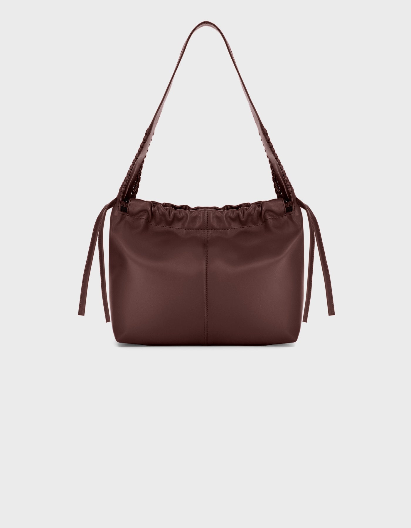 Hiva Atelier | All Day Mini Bucket Bag Nutshell | Beautiful and Versatile Leather Accessories