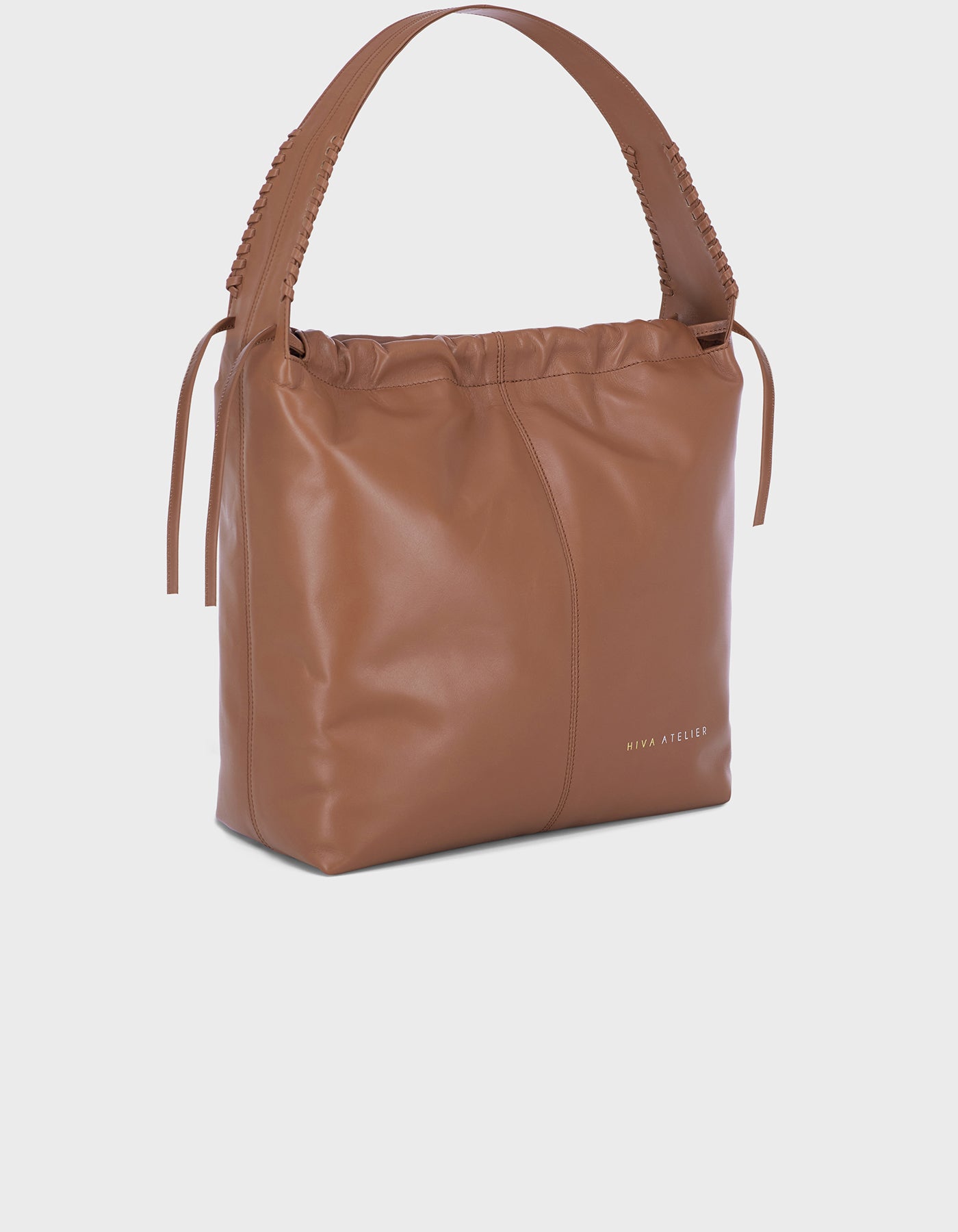 Hiva Atelier | All Day Shopping Bag Smooth Wood | Beautiful and Versatile