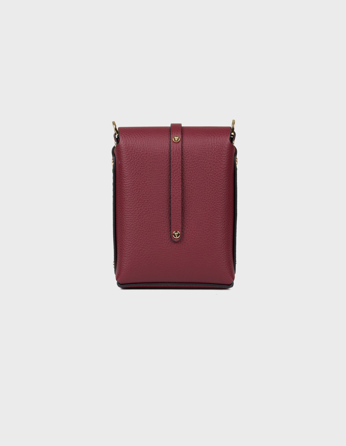 Hiva Atelier | Mini Astrum Shoulder Bag Burgundy | Beautiful and Versatile Leather Accessories