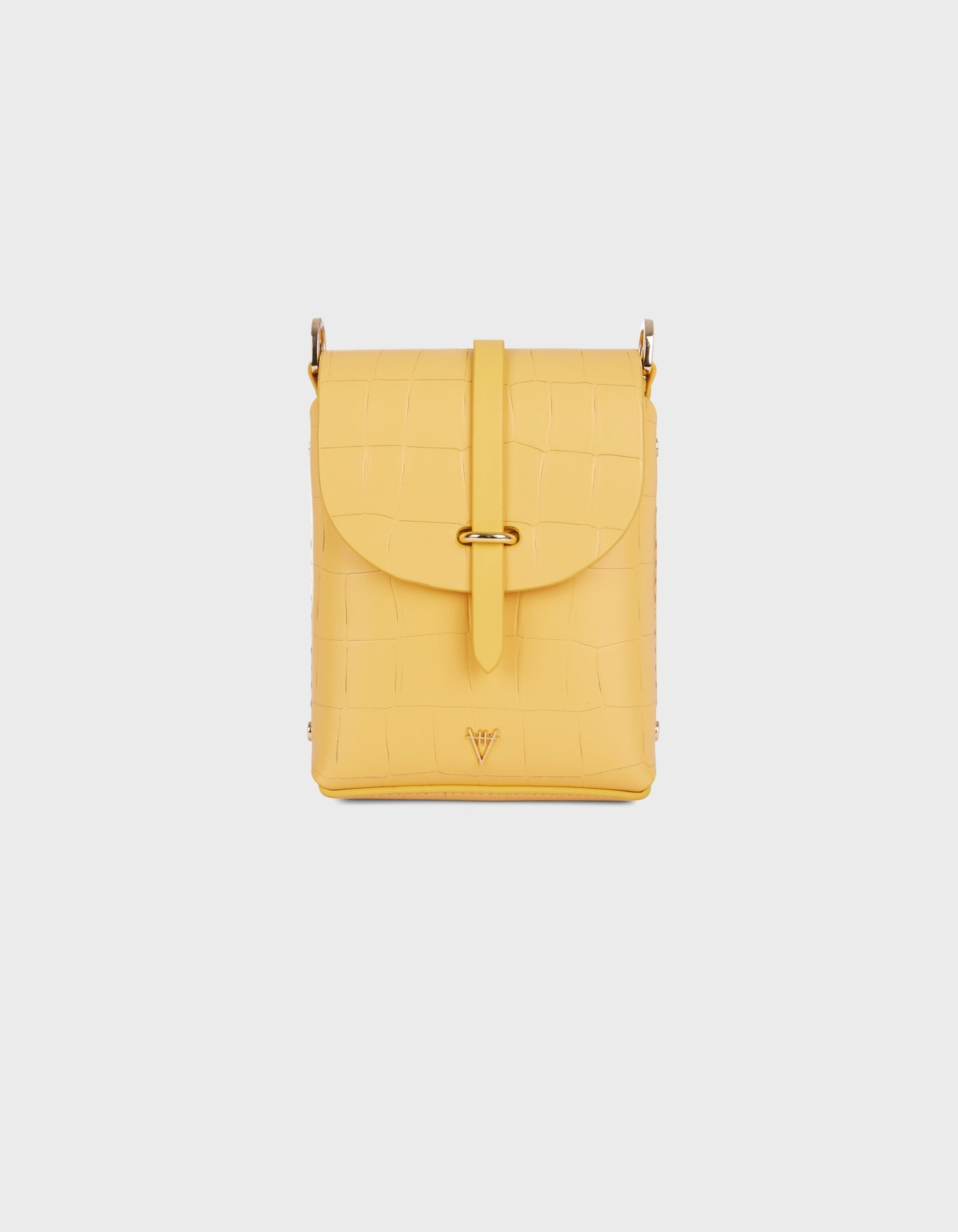 Hiva Atelier | Mini Astrum Shoulder Bag Croco Effect Honeycomb | Beautiful and Versatile