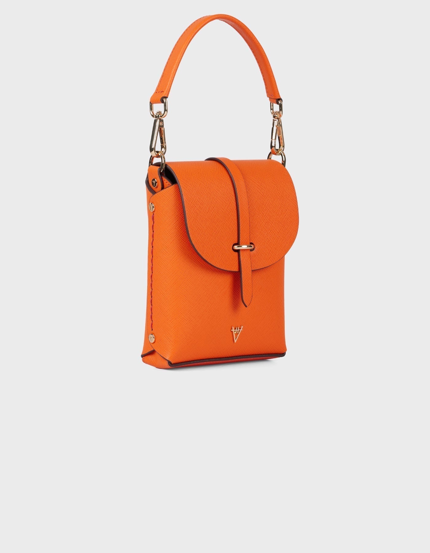 Hiva Atelier | Mini Astrum Shoulder Bag Orange | Beautiful and Versatile