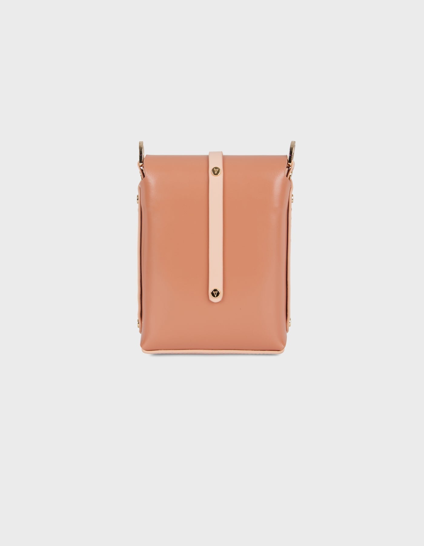 Hiva Atelier | Mini Astrum Shoulder Bag Peach Sand | Beautiful and Versatile Leather Accessories