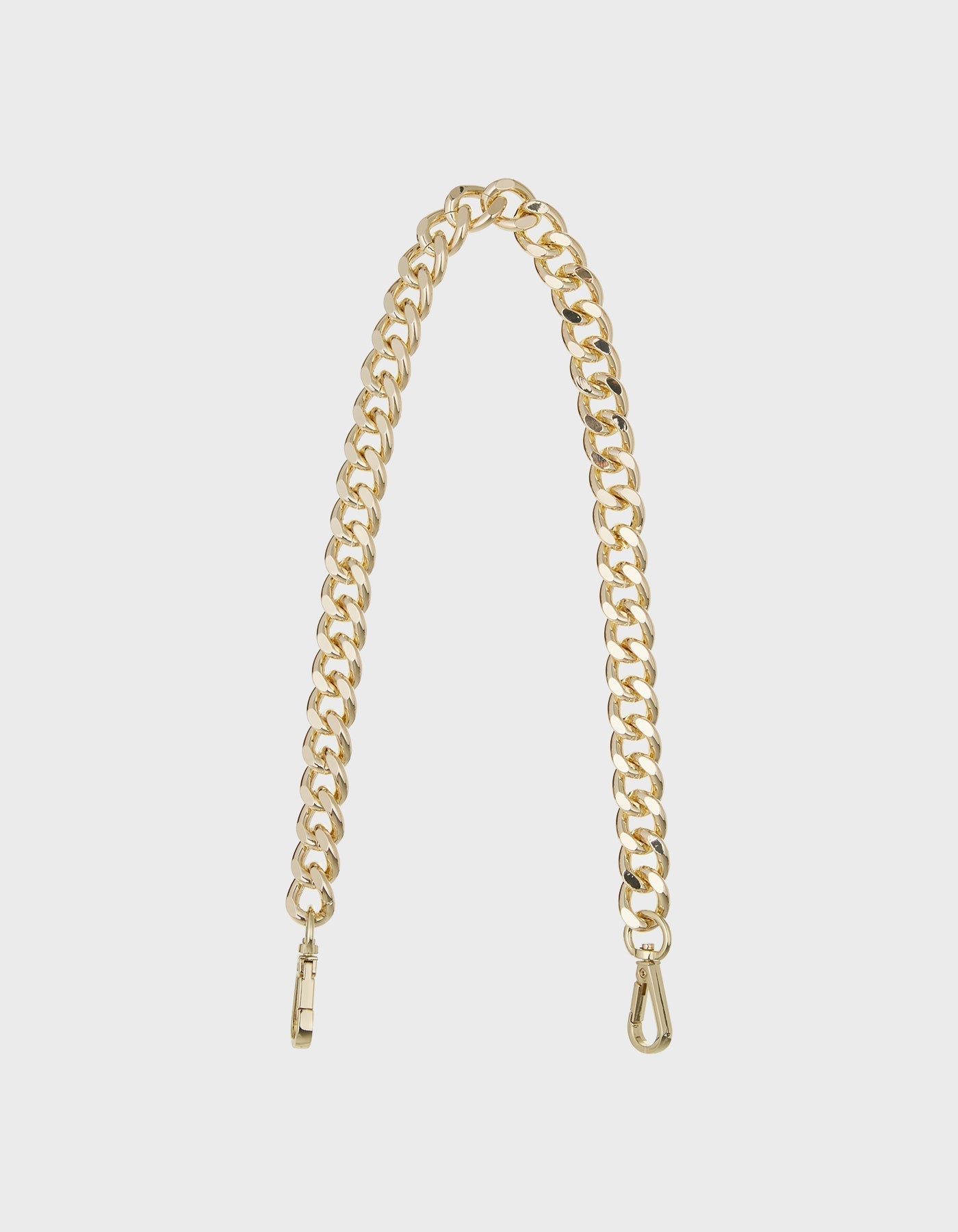 HiVa Atelier | Brass Thick Gold Shoulder Strap Thick | Beautiful and Versatile