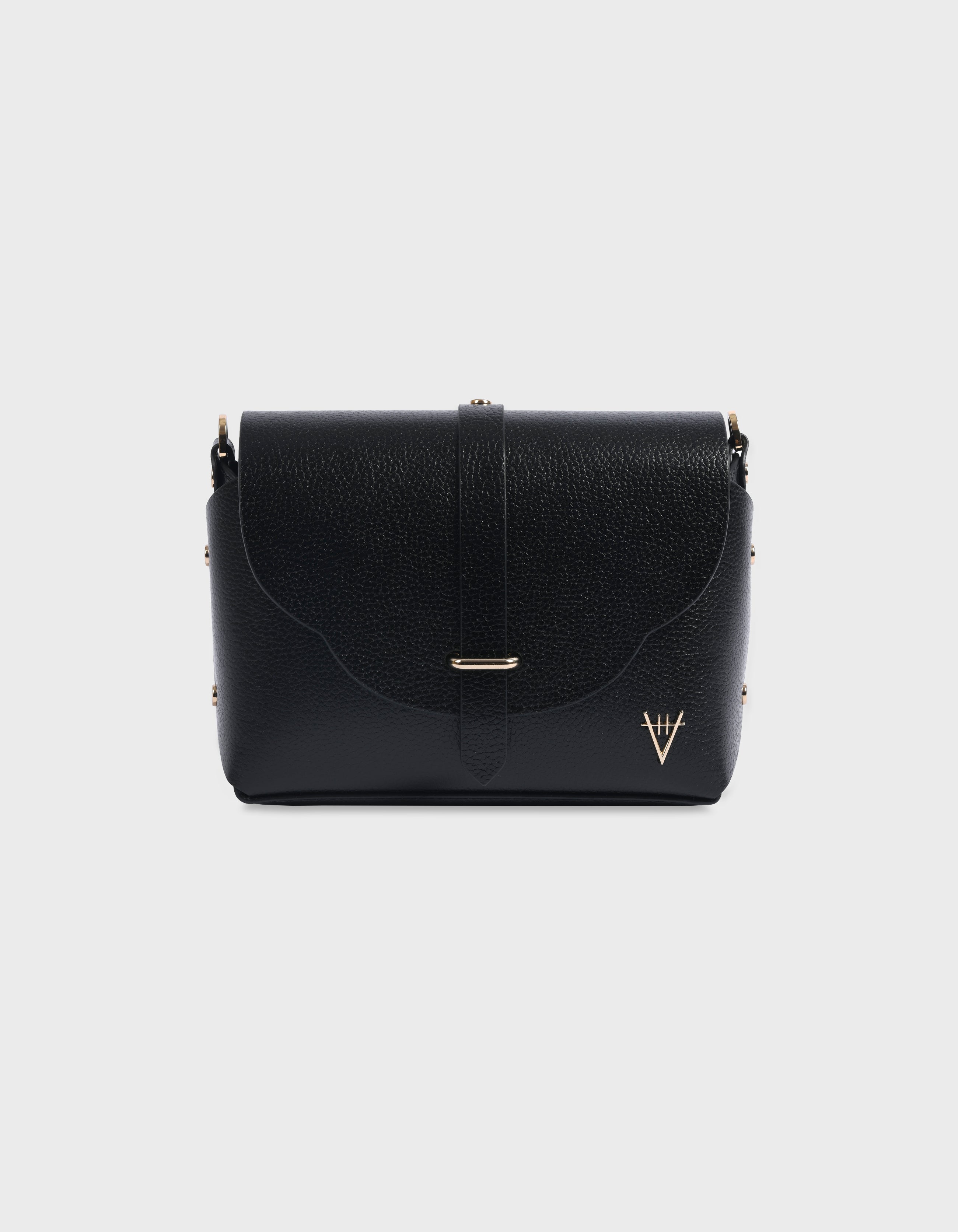 Hiva Atelier | Harmonia Shoulder Bag Black | Beautiful and Versatile Leather Accessories