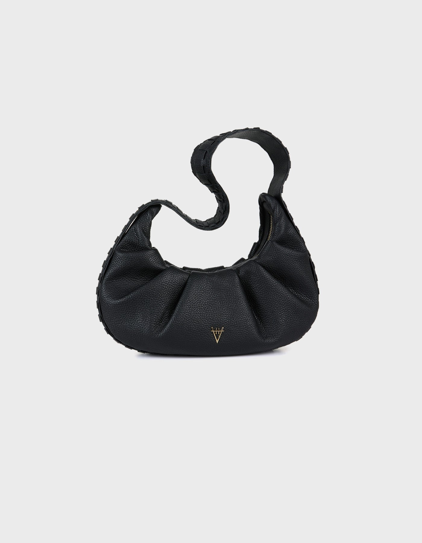 HiVa Atelier | Croissant Bag Black | Beautiful and Versatile