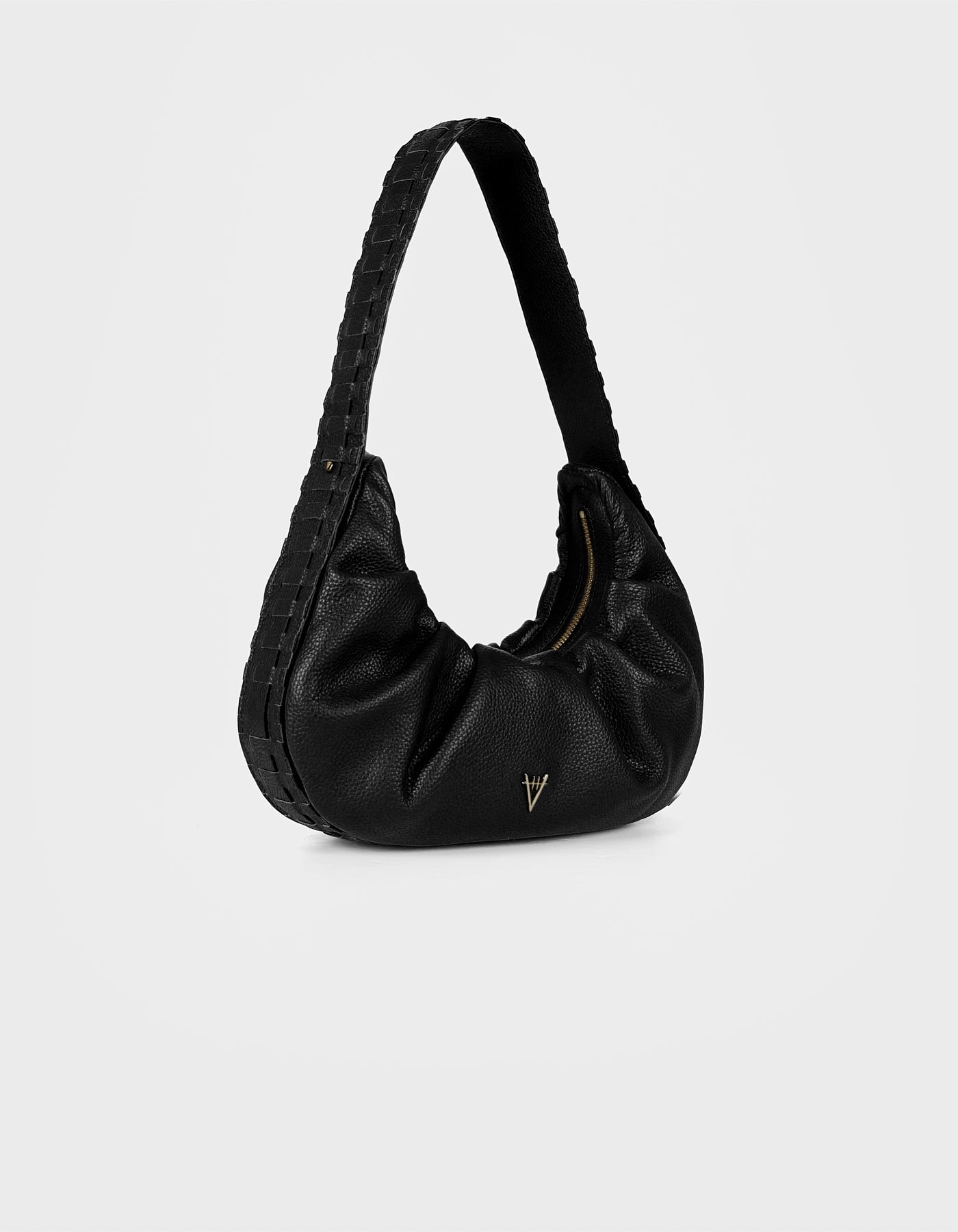HiVa Atelier | Croissant Bag Black | Beautiful and Versatile
