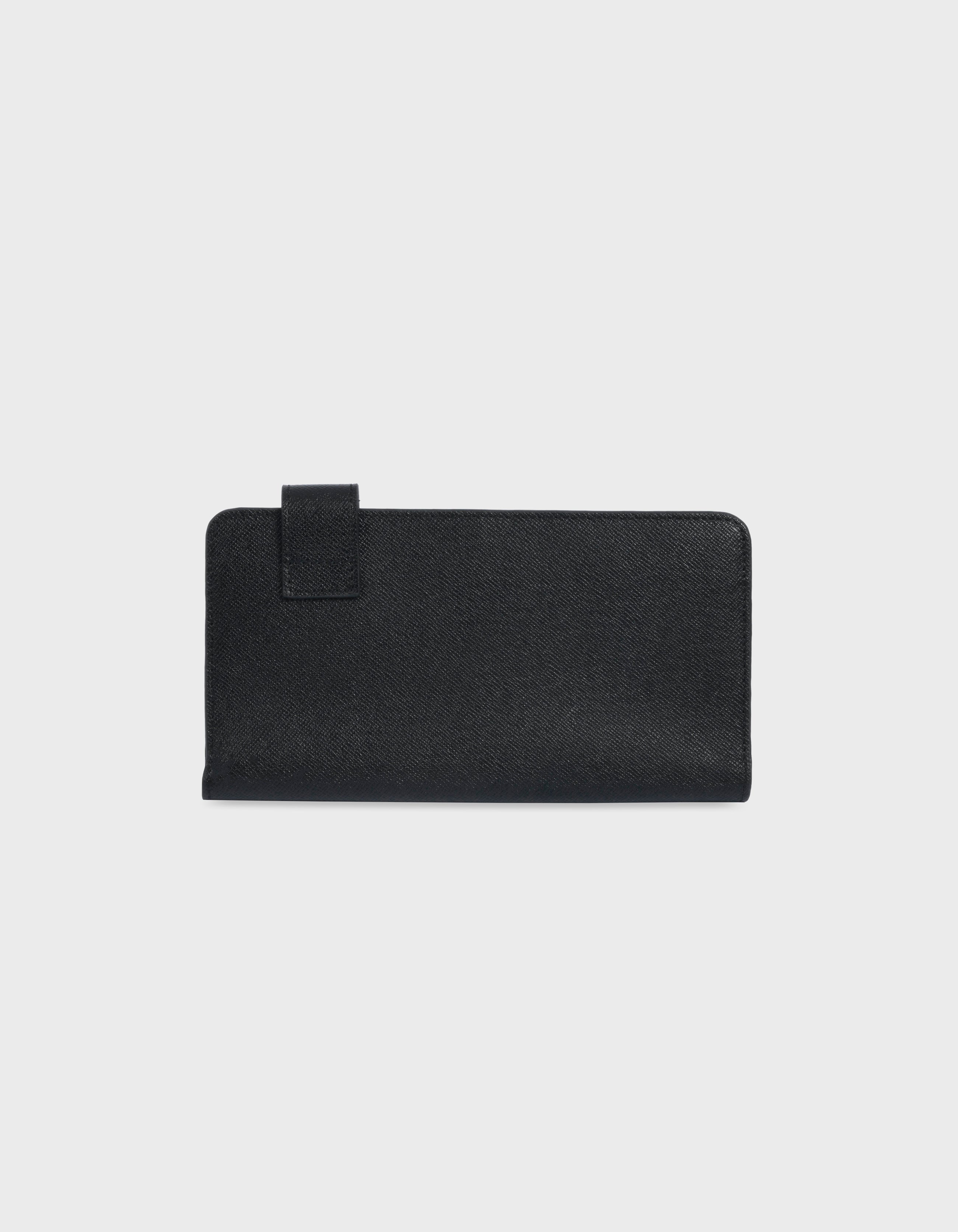 HiVa Atelier | Fluctus Long Wallet Black | Beautiful and Versatile