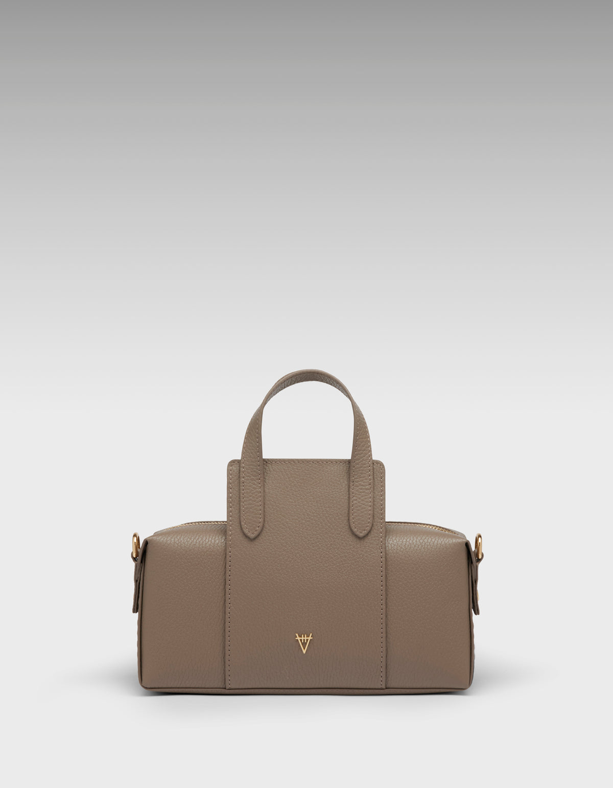 HiVa Atelier | Onsra Cylinder Crossbody Bag Mink | Beautiful and Versatile Leather Accessories