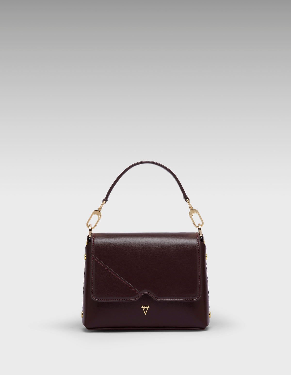 HiVa Atelier | Mare Mini Shoulder Bag Burgundy | Beautiful and Versatile Leather Accessories