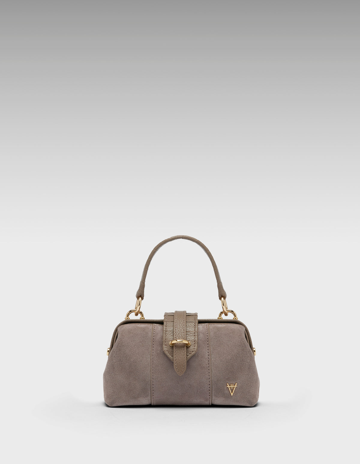 HiVa Atelier | Mini Nubes Doctor Bag Grey | Beautiful and Versatile Leather Accessories