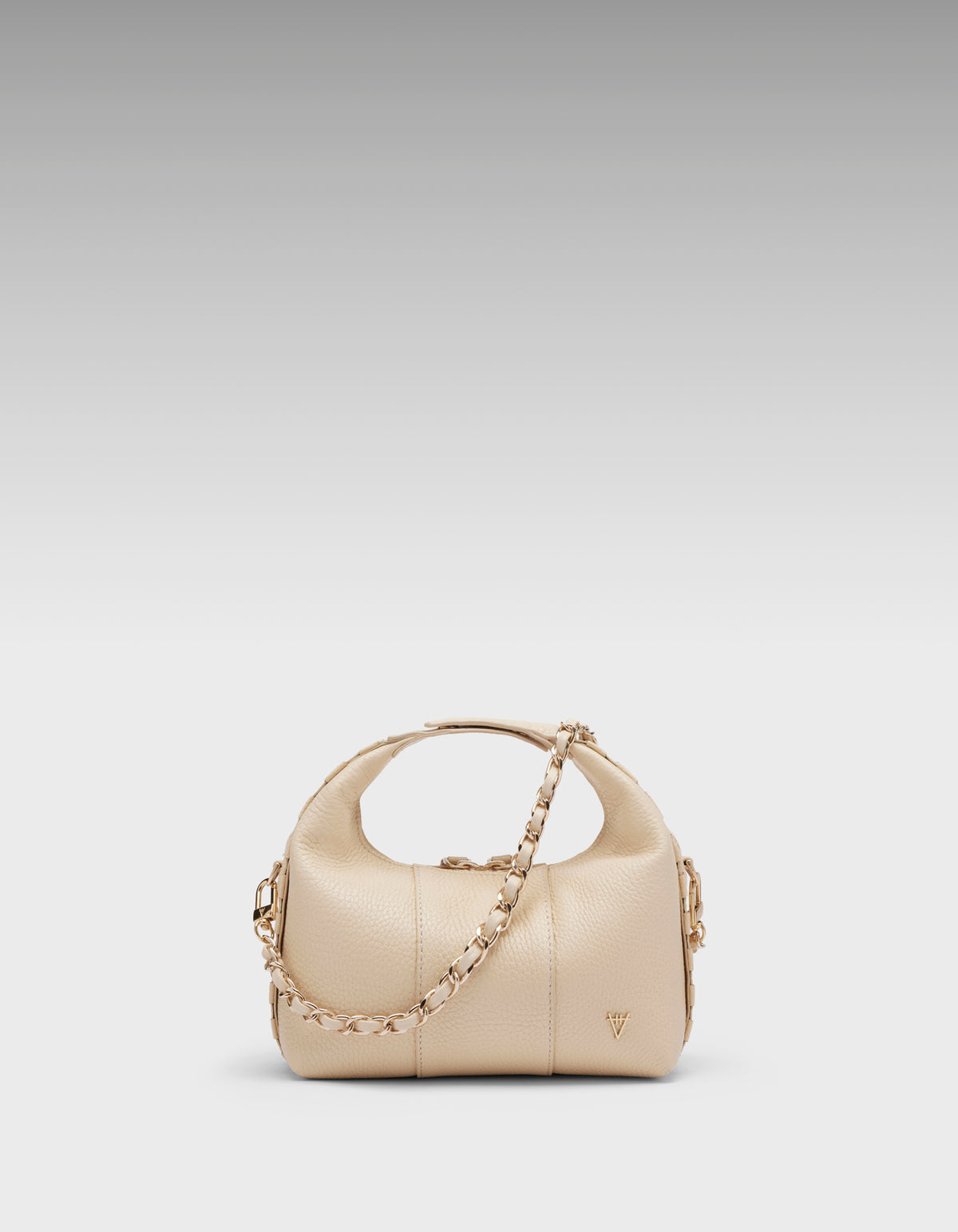 HiVa Atelier | Mini Croissant Bone | Beautiful and Versatile Leather Accessories