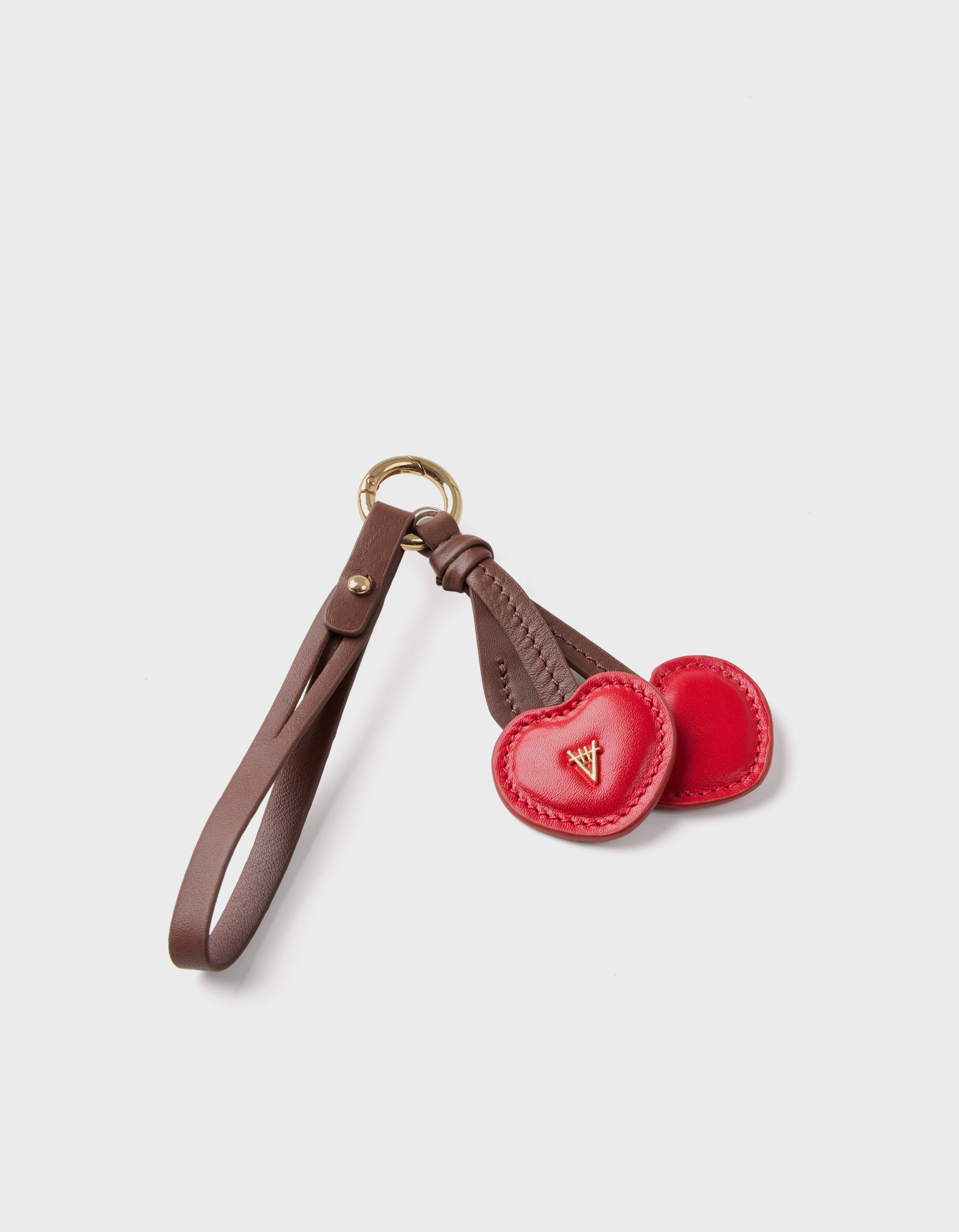Leather Cherry Charm