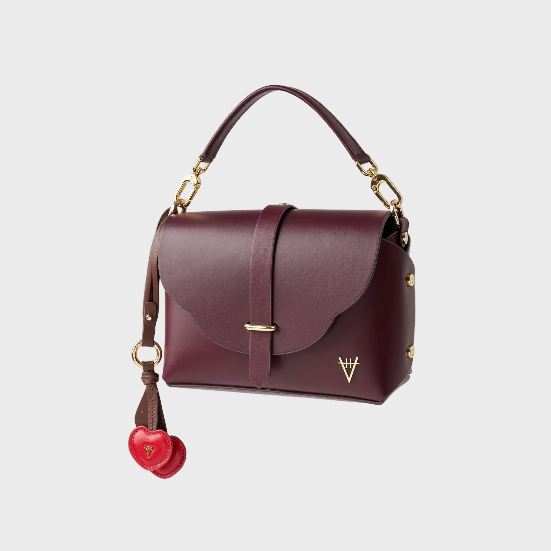 Leather Cherry Charm