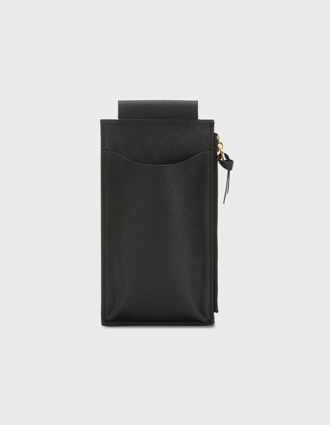 HiVa Atelier | Crossbody Phone Bag Black | Beautiful and Versatile Leather Accessories