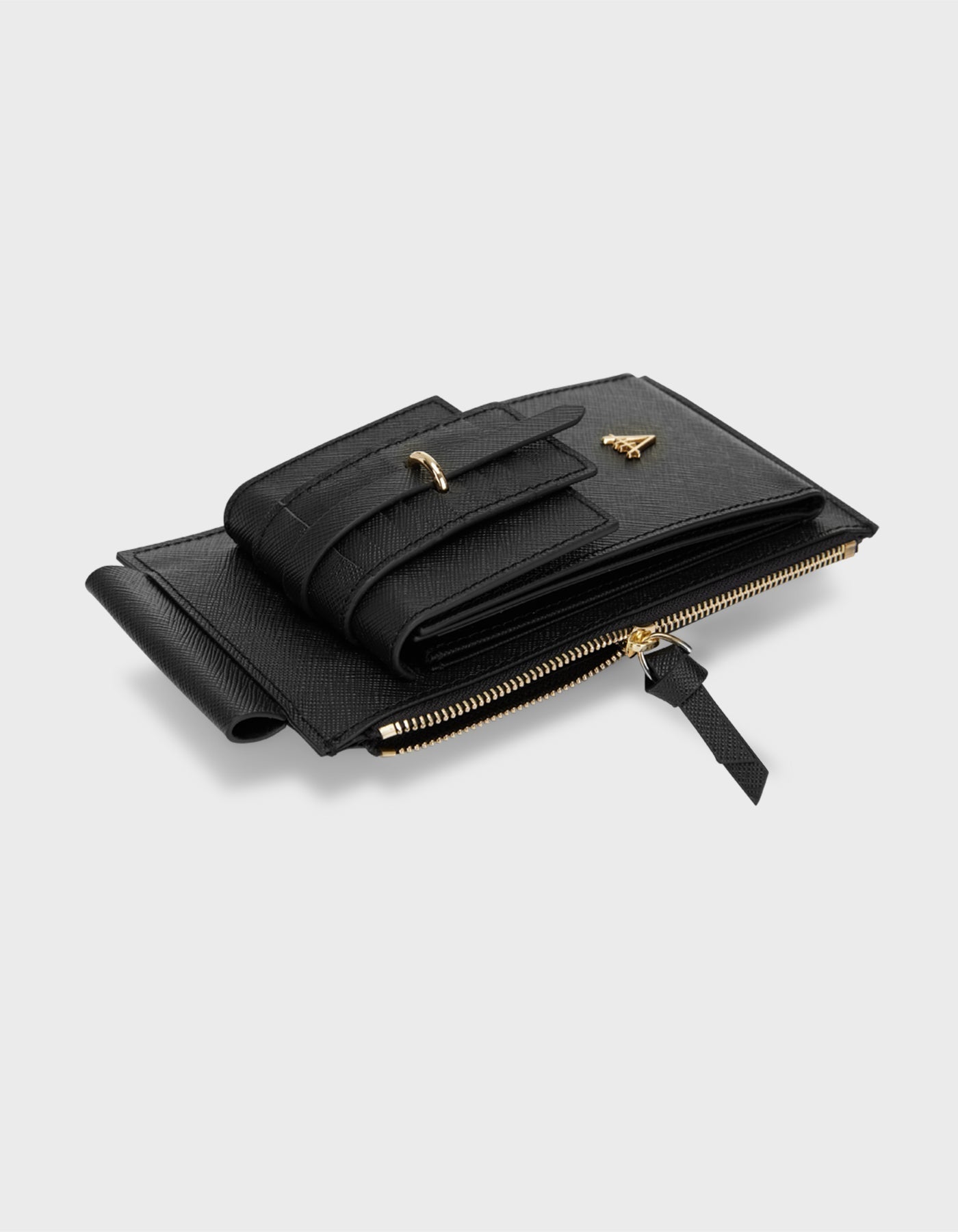 HiVa Atelier | Crossbody Phone Bag Black | Beautiful and Versatile Leather Accessories