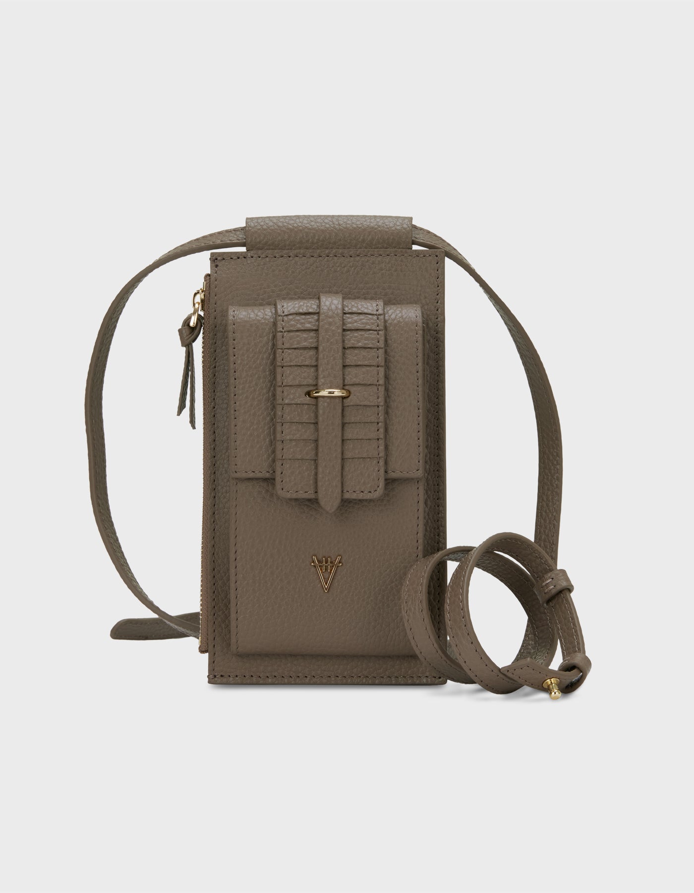 HiVa Atelier | Crossbody Phone Bag Mink | Beautiful and Versatile