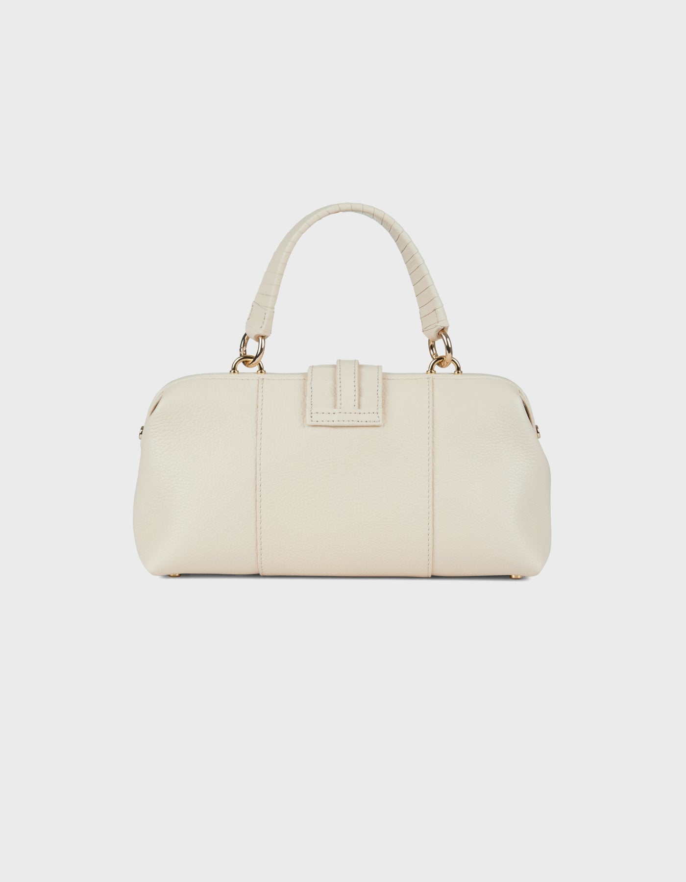 Hiva Atelier | Nubes Doctor Bag Bone | Beautiful and Versatile Leather Accessories