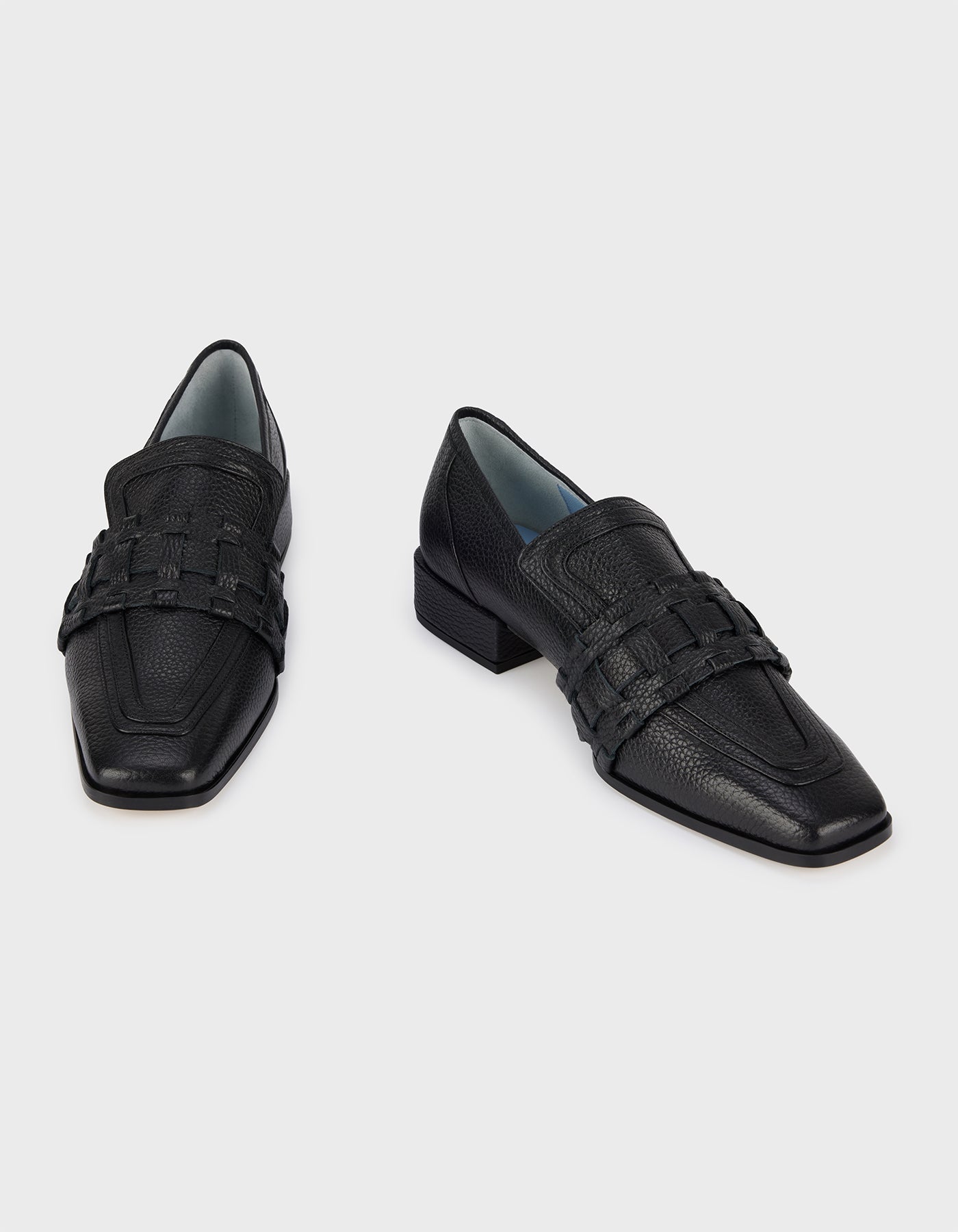 HiVa Atelier | Lora Loafers Black | Beautiful and Versatile Leather Accessories