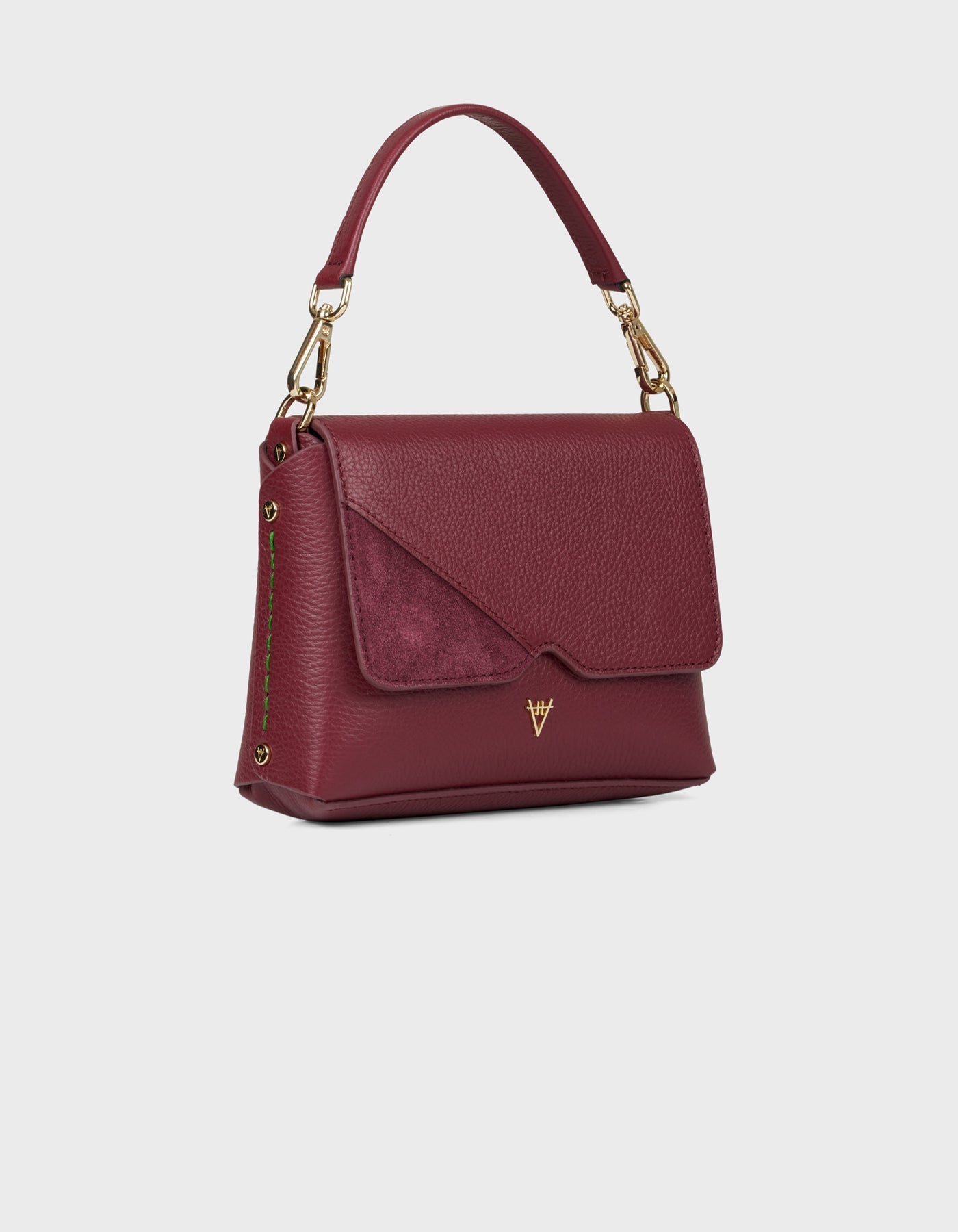 HiVa Atelier | Mini Mare Shoulder Bag Burgundy | Beautiful and Versatile Leather Accessories