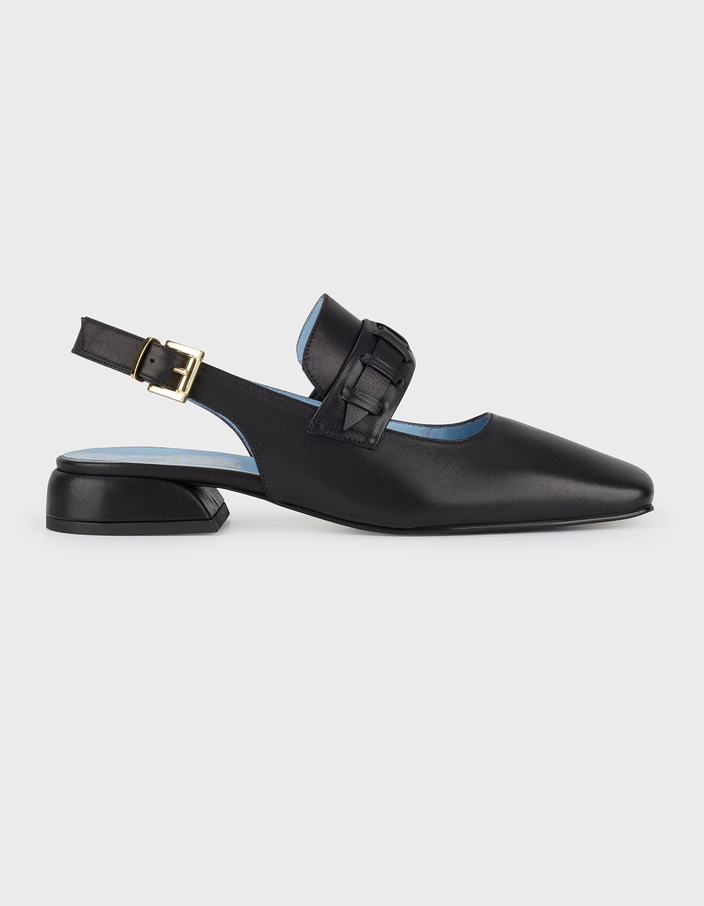 Hiva Atelier | Mary Jane Flat Black | Beautiful and Versatile Leather Accessories