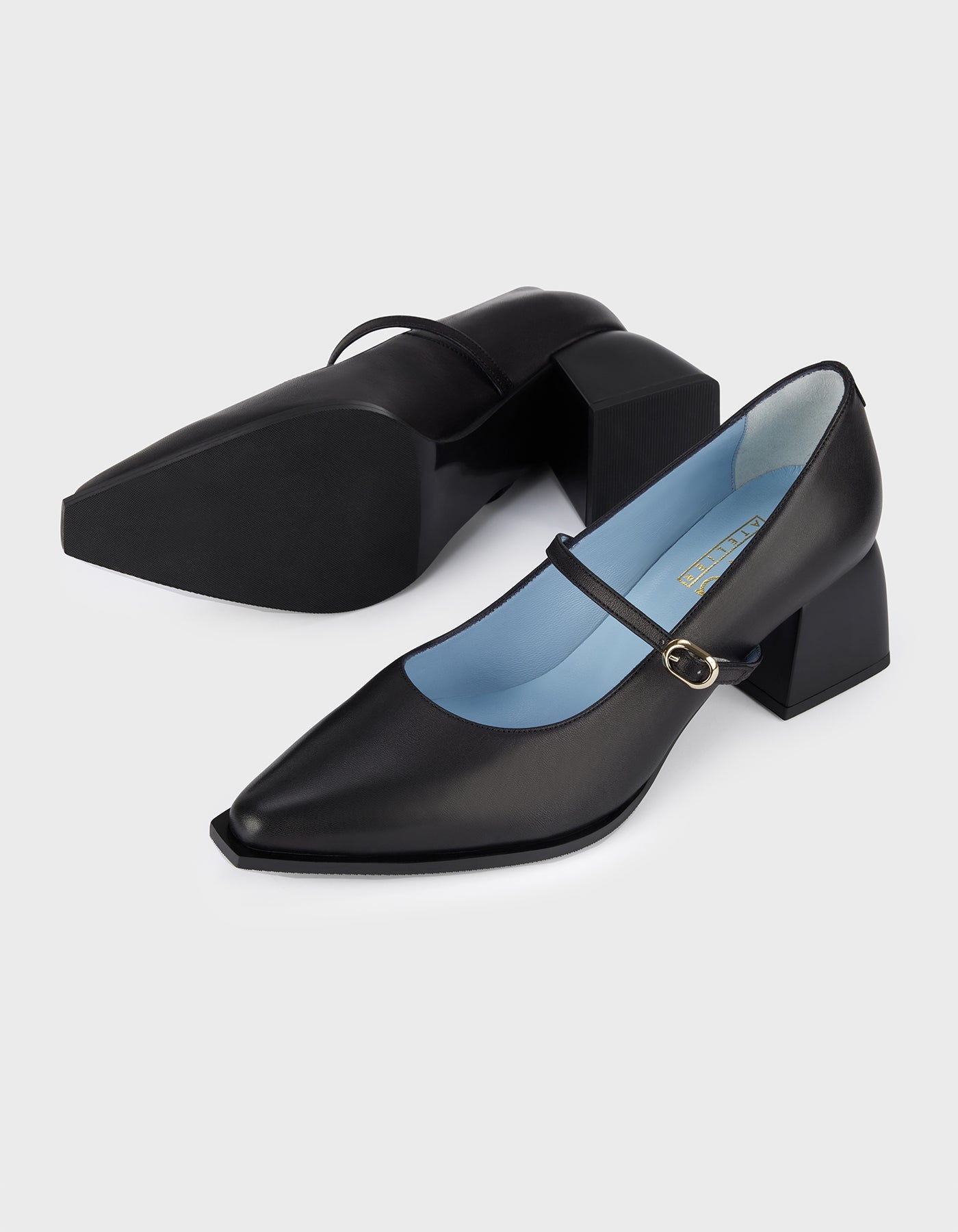 Hiva Atelier | Mary Jane Pumps Black | Beautiful and Versatile Leather Accessories