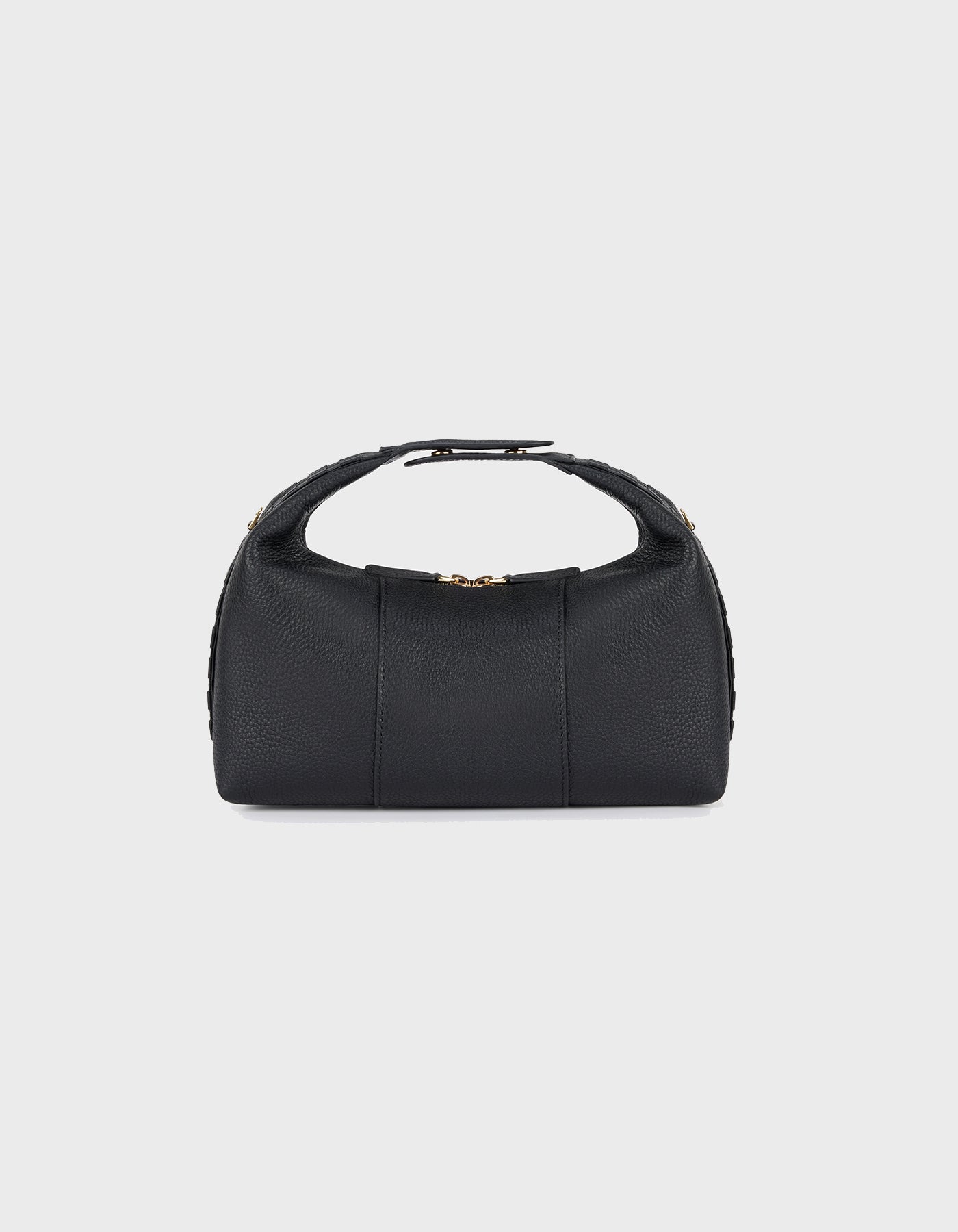 HiVa Atelier | Midi Croissant Bag Black | Beautiful and Versatile Leather Accessories