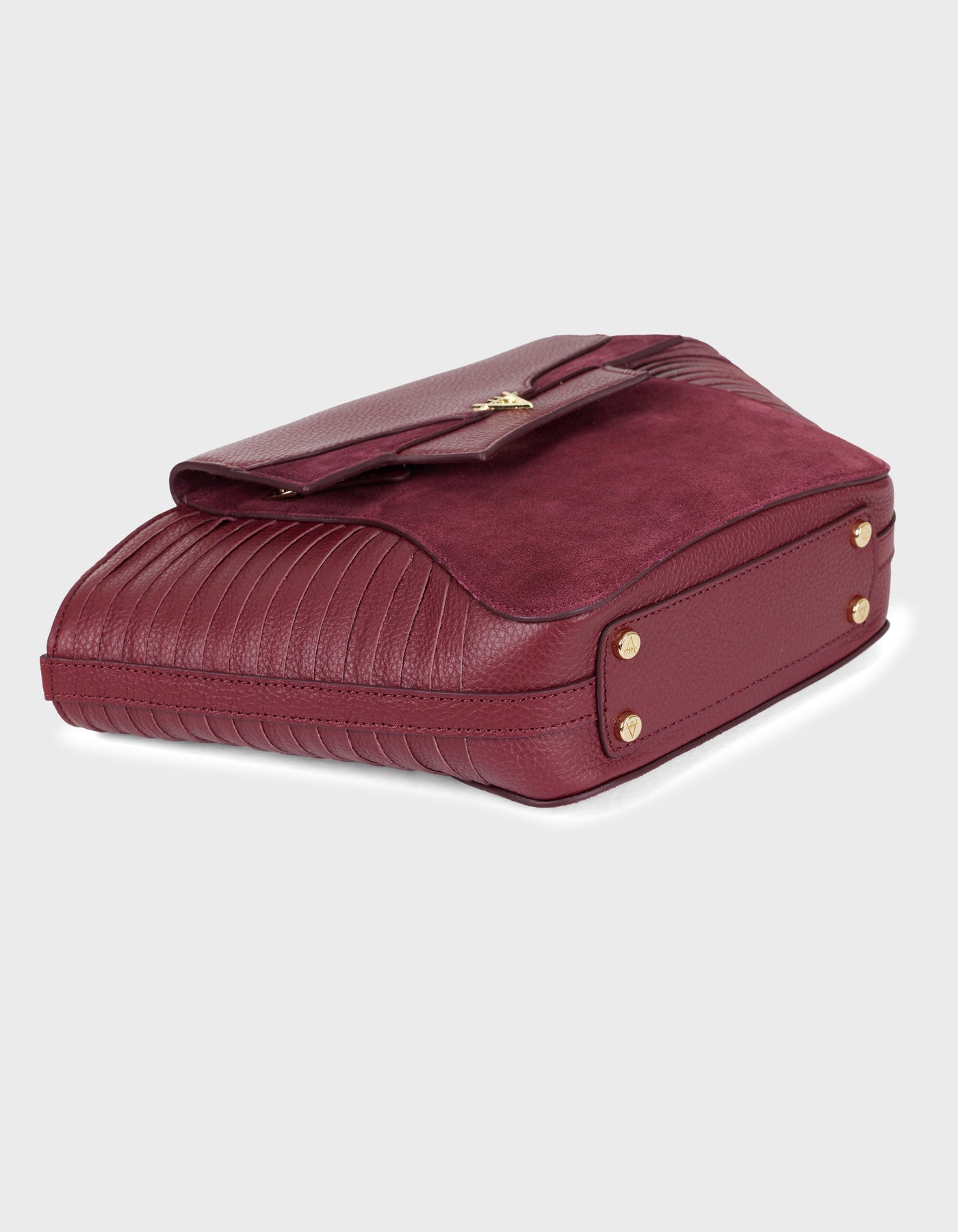 Hiva Atelier | Orbis Midi Tote Bag Burgundy | Beautiful and Versatile Leather Accessories