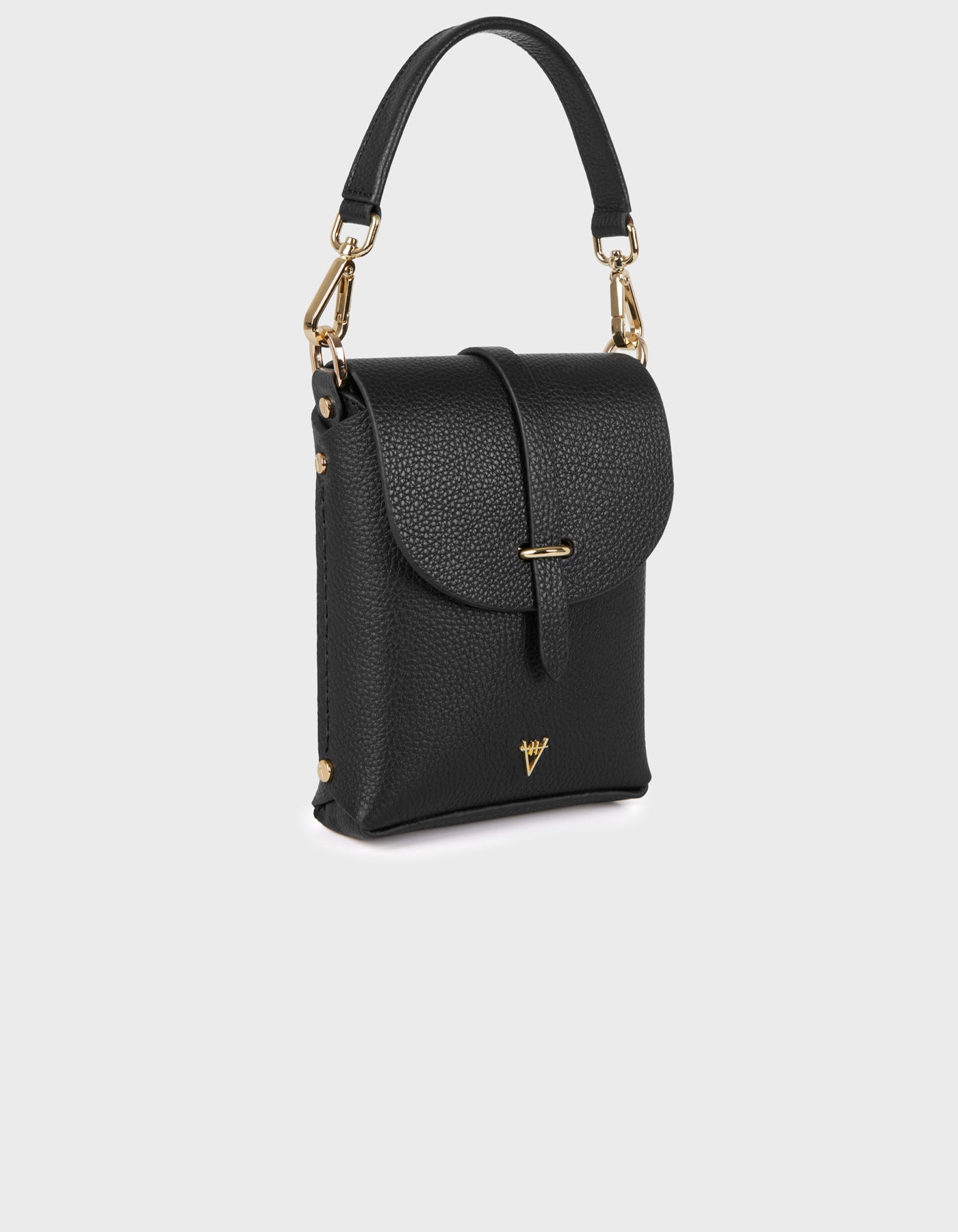 Hiva Atelier | Mini Astrum Shoulder Bag Black | Beautiful and Versatile Leather Accessories