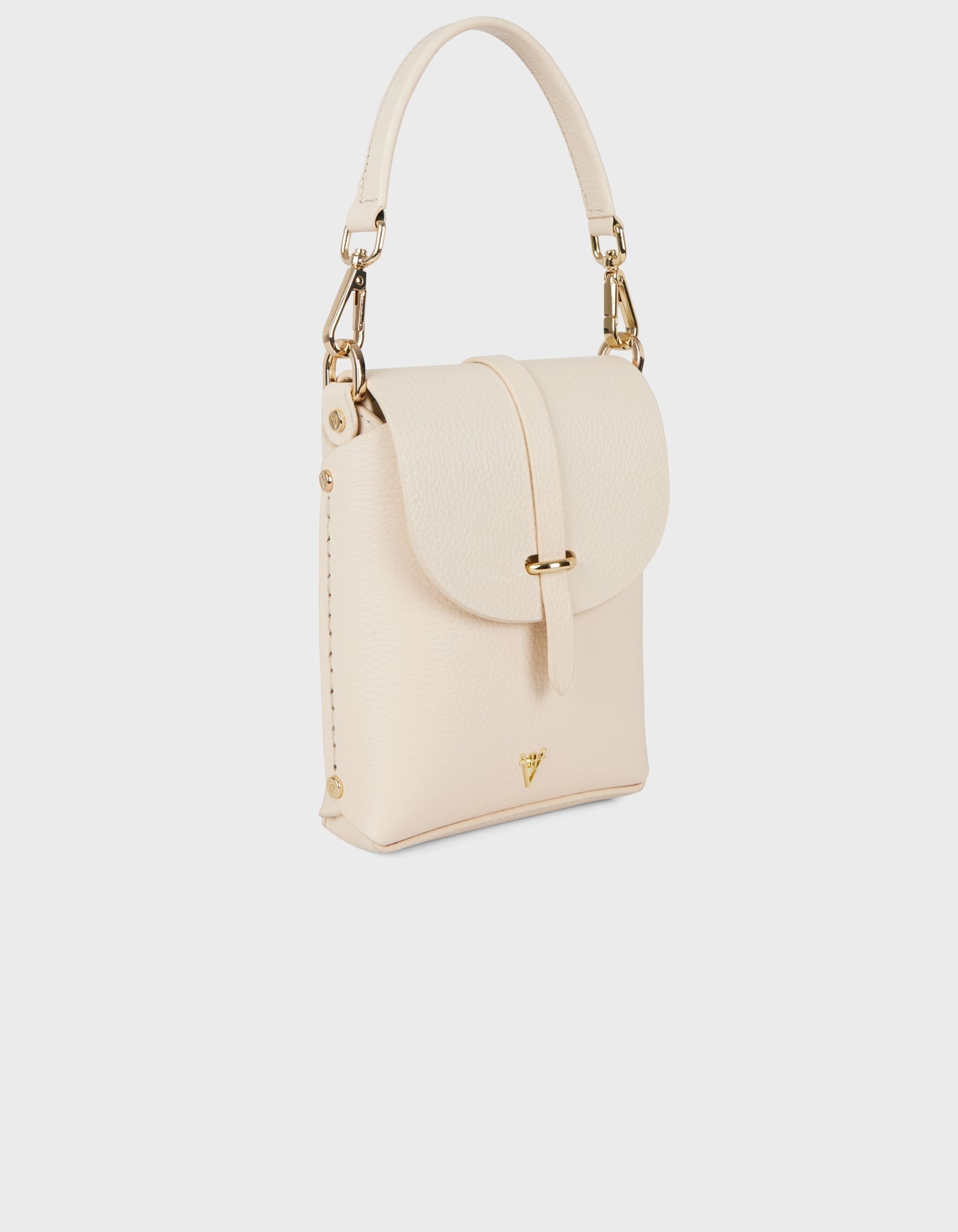 Hiva Atelier | Mini Astrum Shoulder Bag Bone | Beautiful and Versatile Leather Accessories