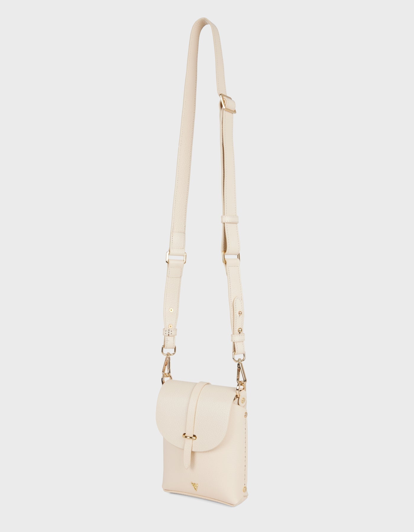 Hiva Atelier | Mini Astrum Shoulder Bag Bone | Beautiful and Versatile Leather Accessories