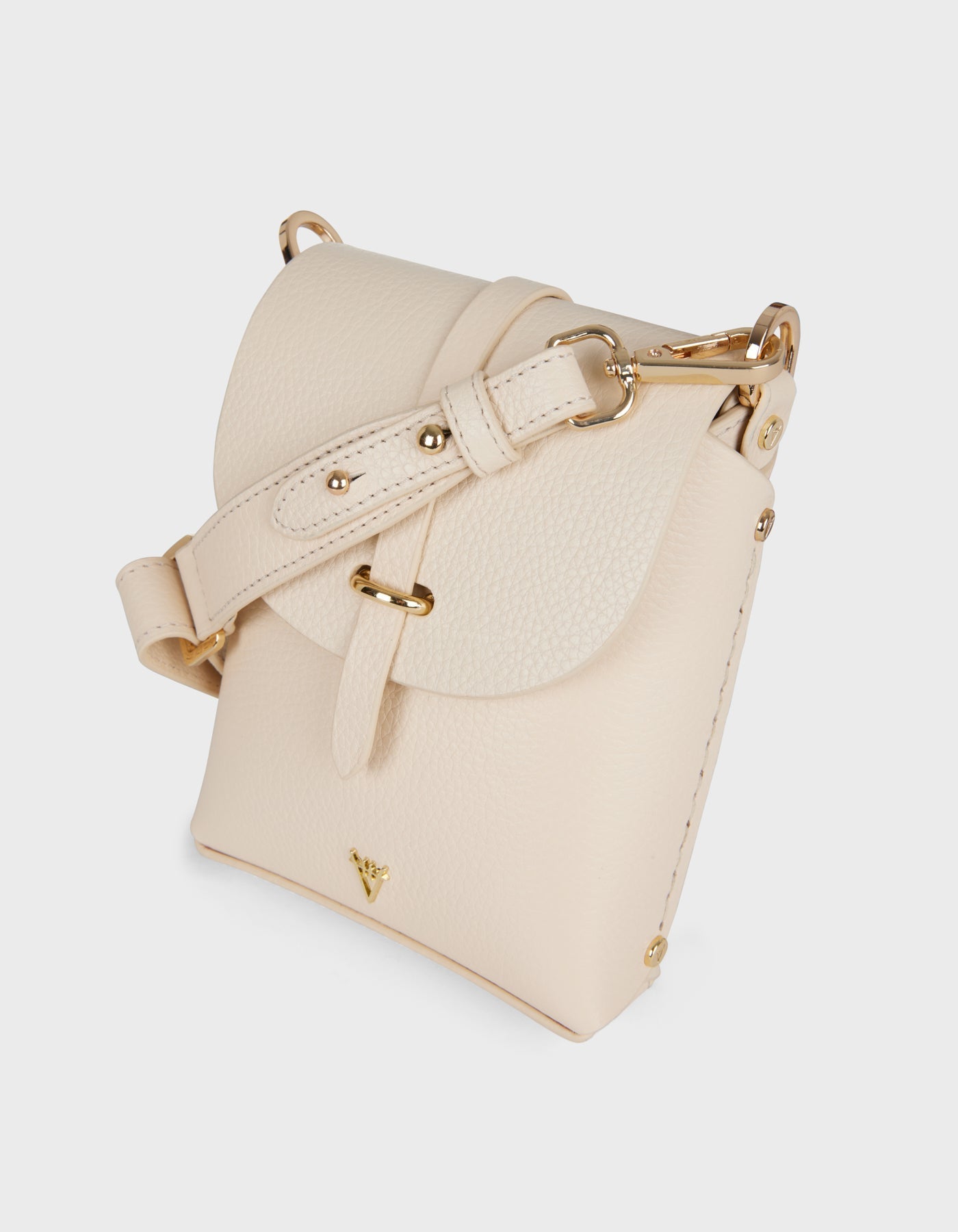 Hiva Atelier | Mini Astrum Shoulder Bag Bone | Beautiful and Versatile Leather Accessories