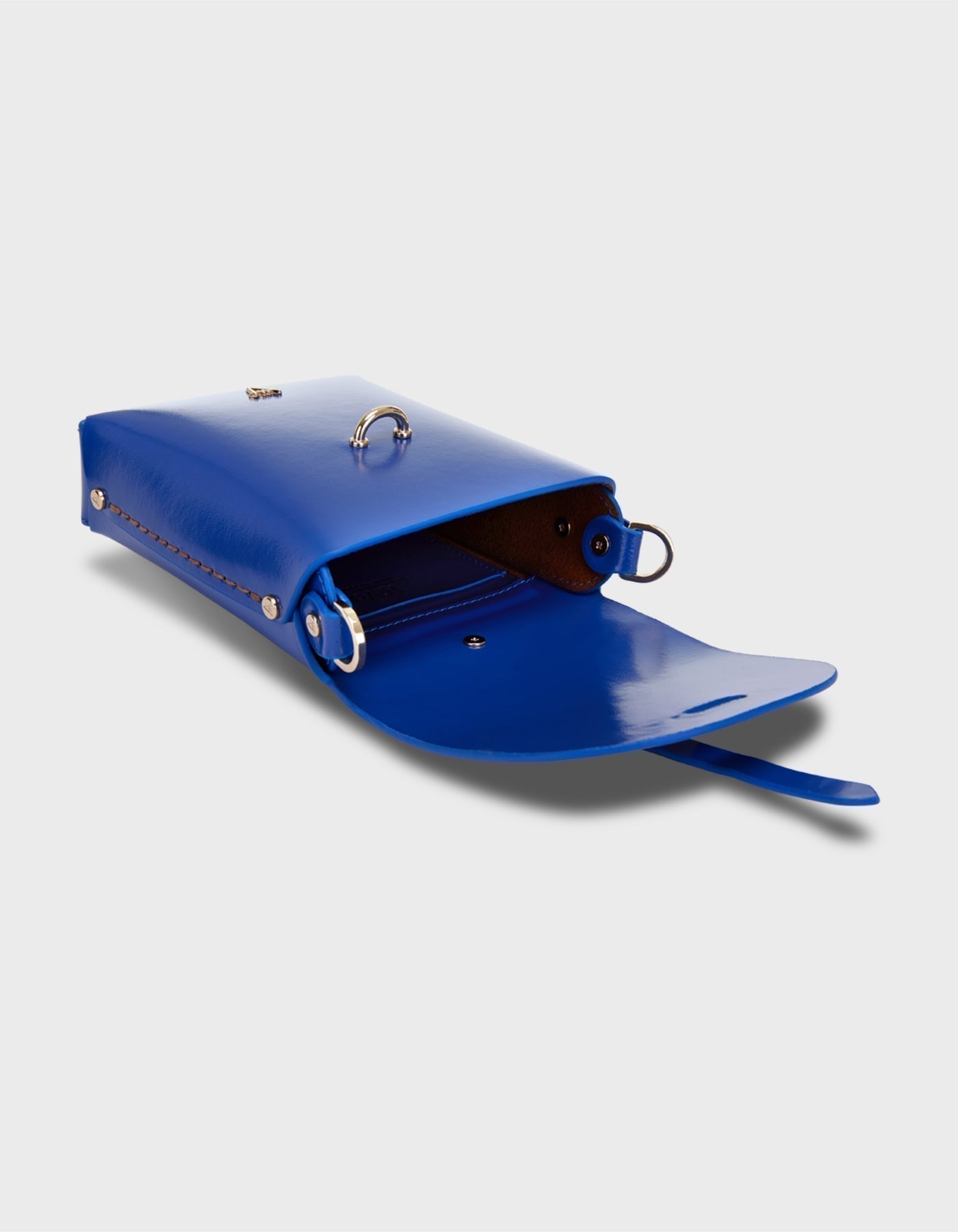 Hiva Atelier | Mini Astrum Shoulder Bag Sodalite Blue | Beautiful and Versatile Leather Accessories