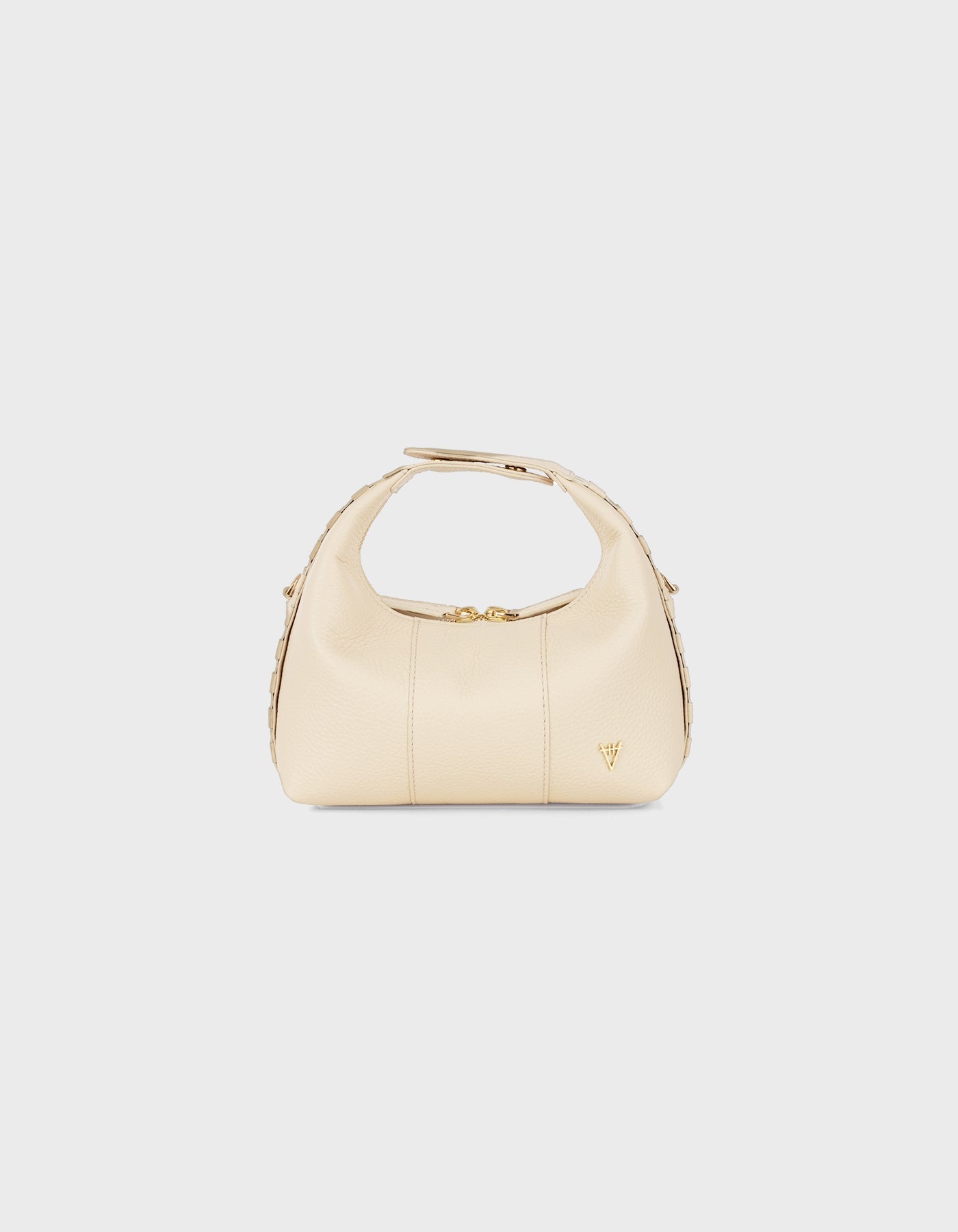 Hiva Atelier | Mini Croissant Bone | Beautiful and Versatile Leather Accessories